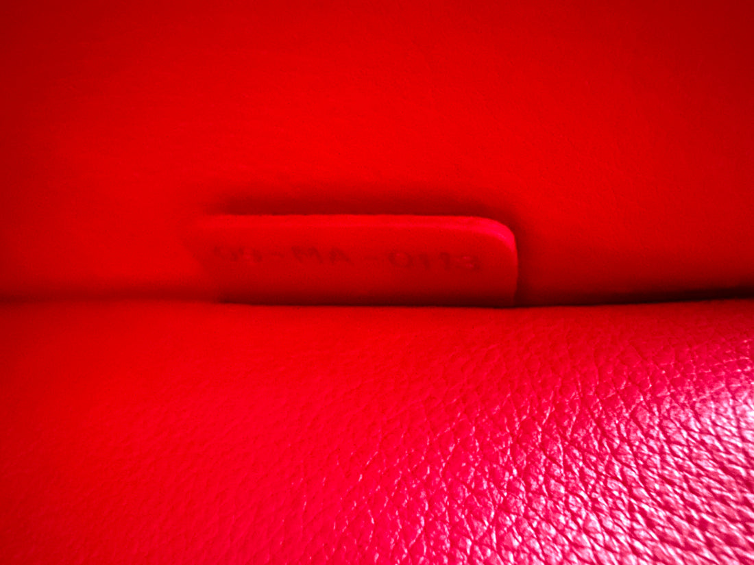 Christian Dior Diorissimo Orange Leather Large Size Handle Bag DR804
