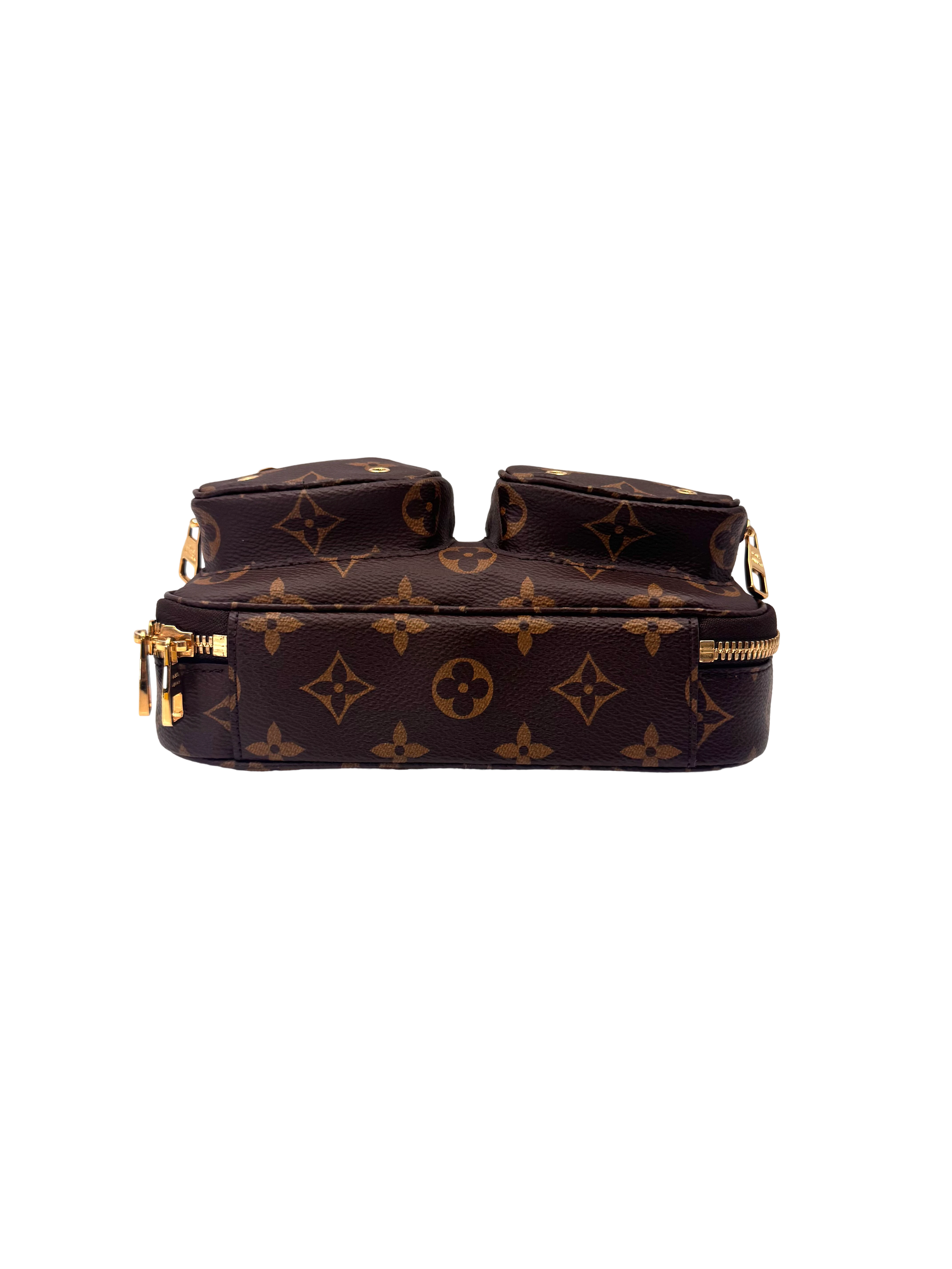 Louis Vuitton Utility Crossbody Monogram Canvas Handle Bag LV3041