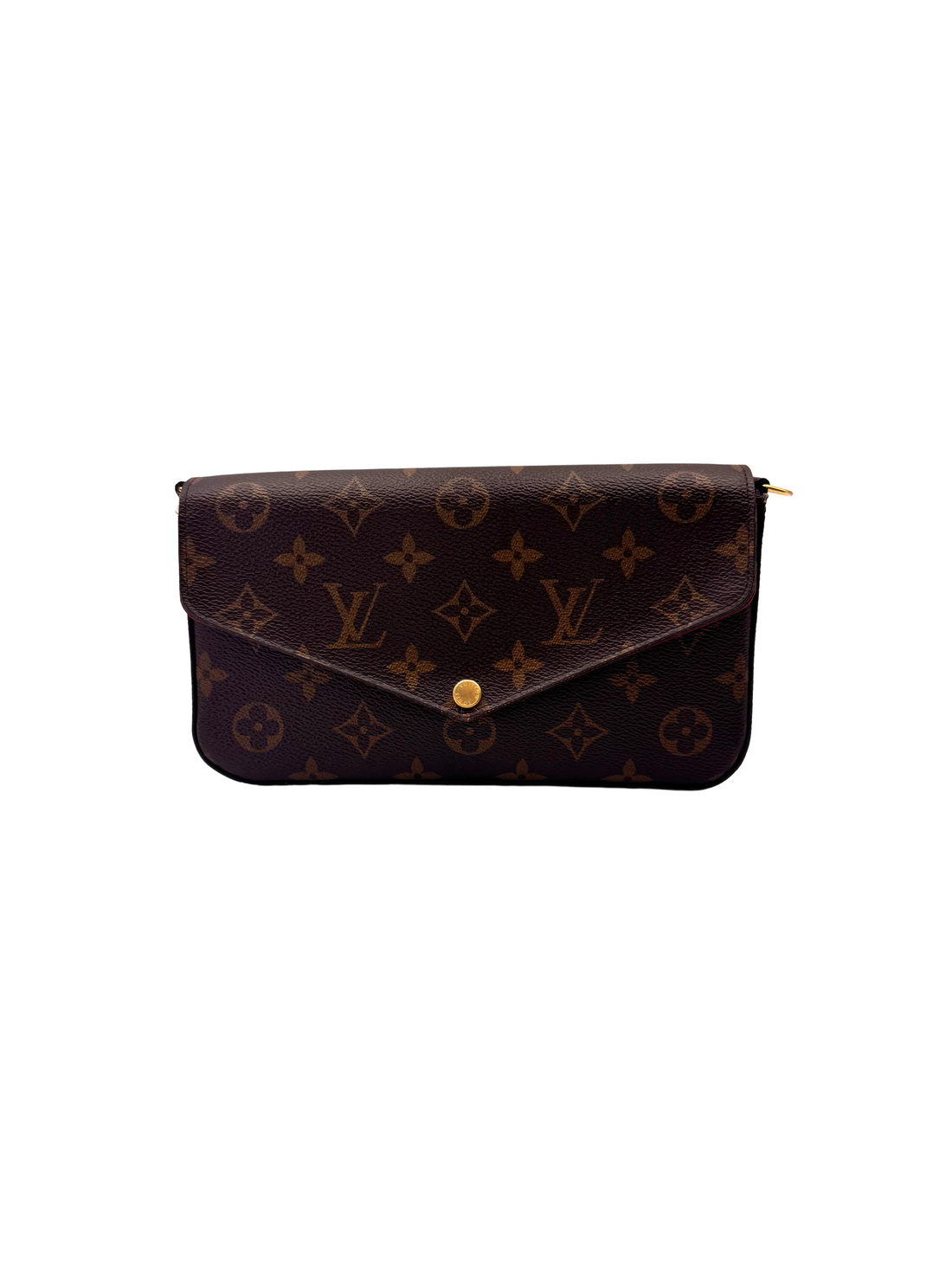 Louis Vuitton Brown Monogram Canvas Pochette Felicie LV3043