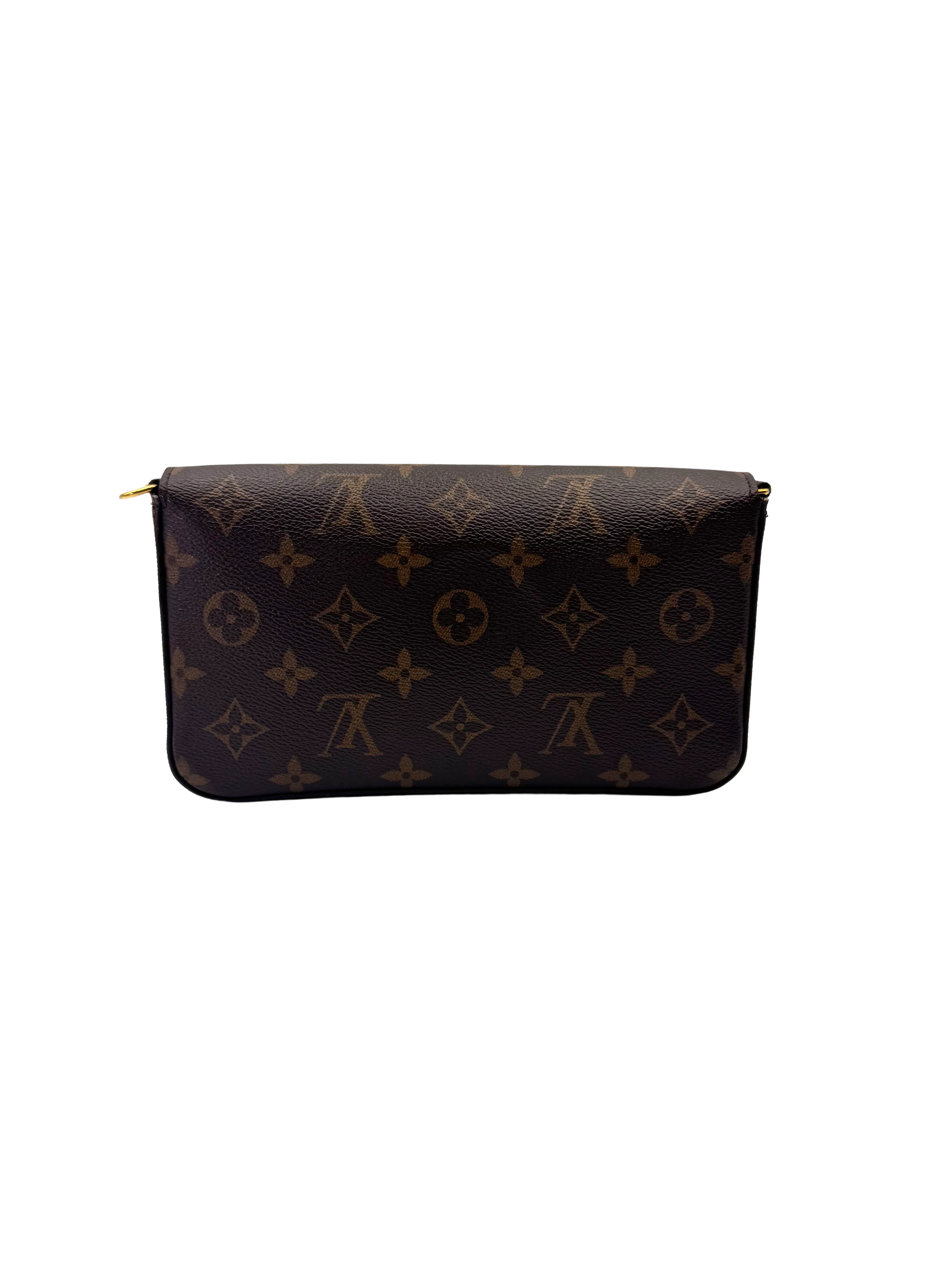 Louis Vuitton Brown Monogram Canvas Pochette Felicie LV3043