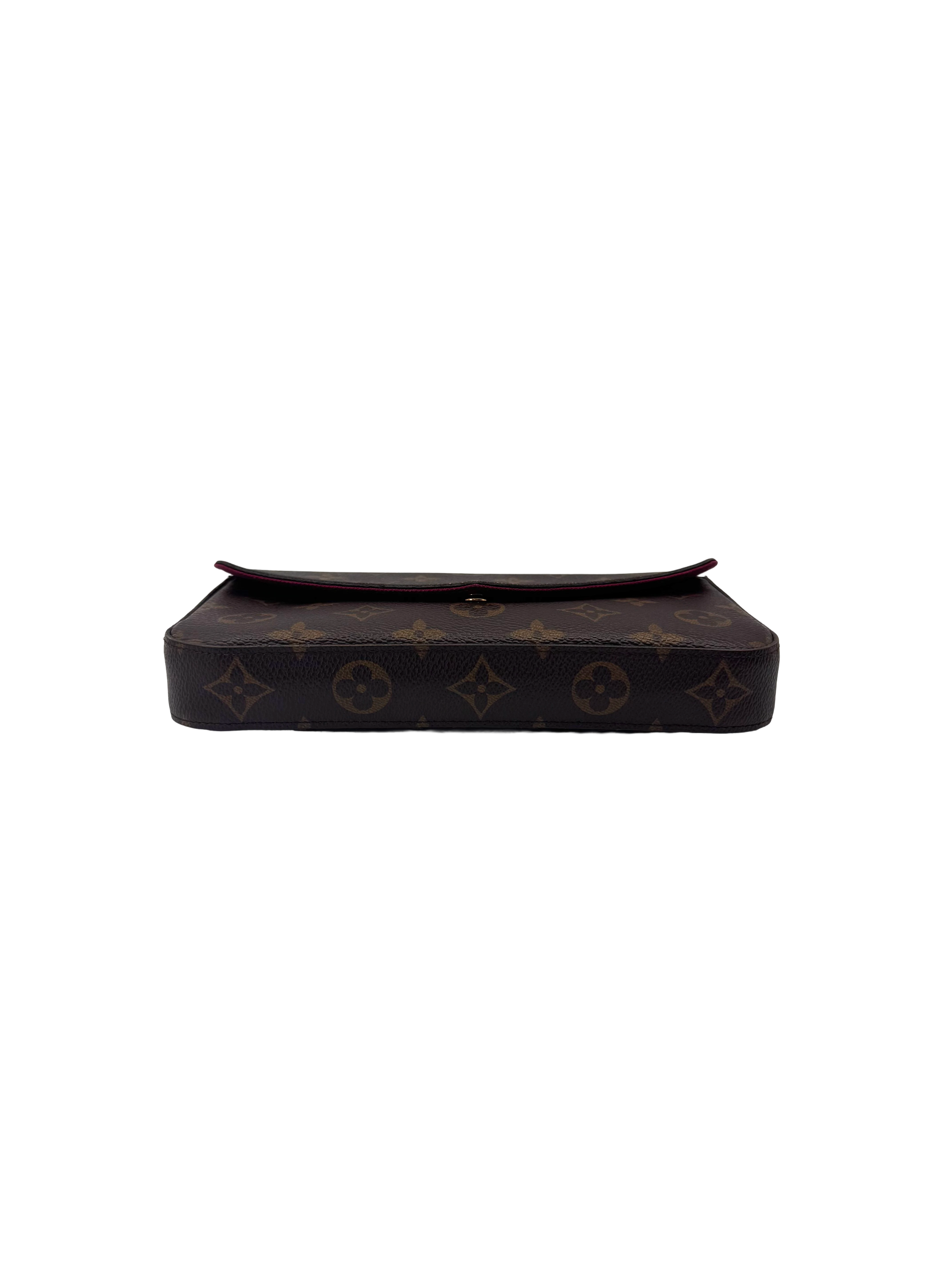 Louis Vuitton Brown Monogram Canvas Pochette Felicie LV3043