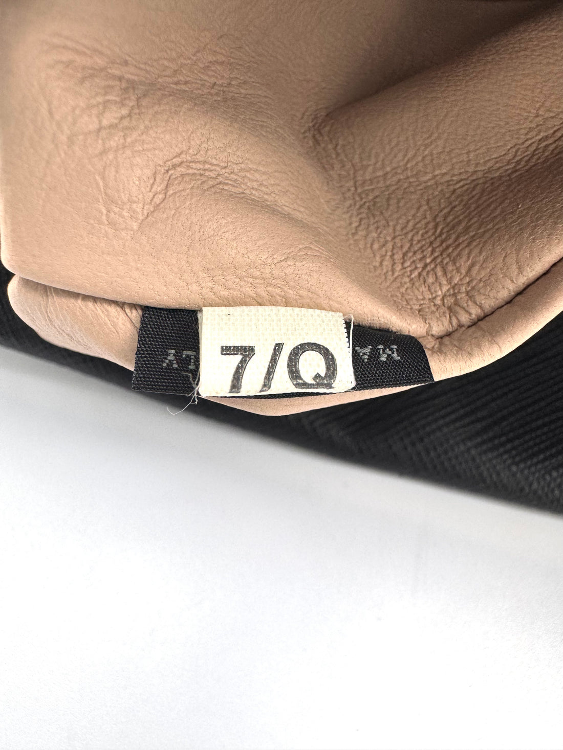 Prada Black Saffiano Cuir Leather Frame Tote Bag PR490