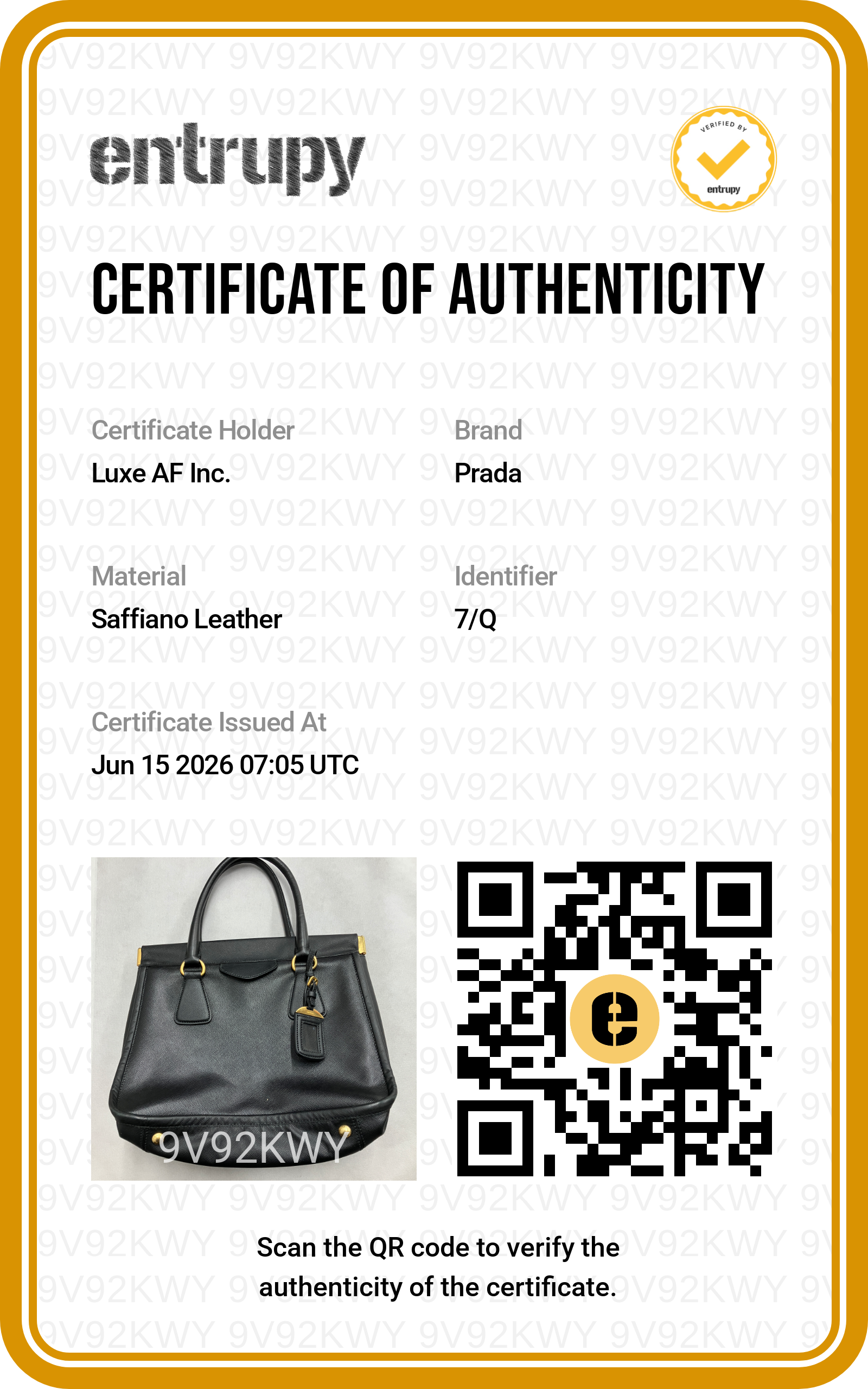 Prada Black Saffiano Cuir Leather Frame Tote Bag PR490