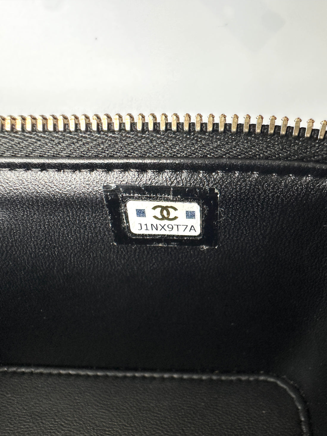 Chanel Black Quilted Leather Vanity Case(J1***7A) CC2185