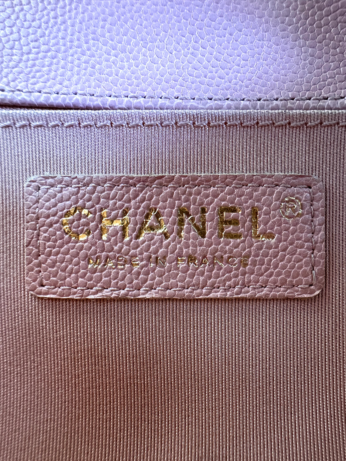 Chanel LeBoy Pink Quilted Leather Small Size Flap Bag With Gold Buckle(25***90) CC2186