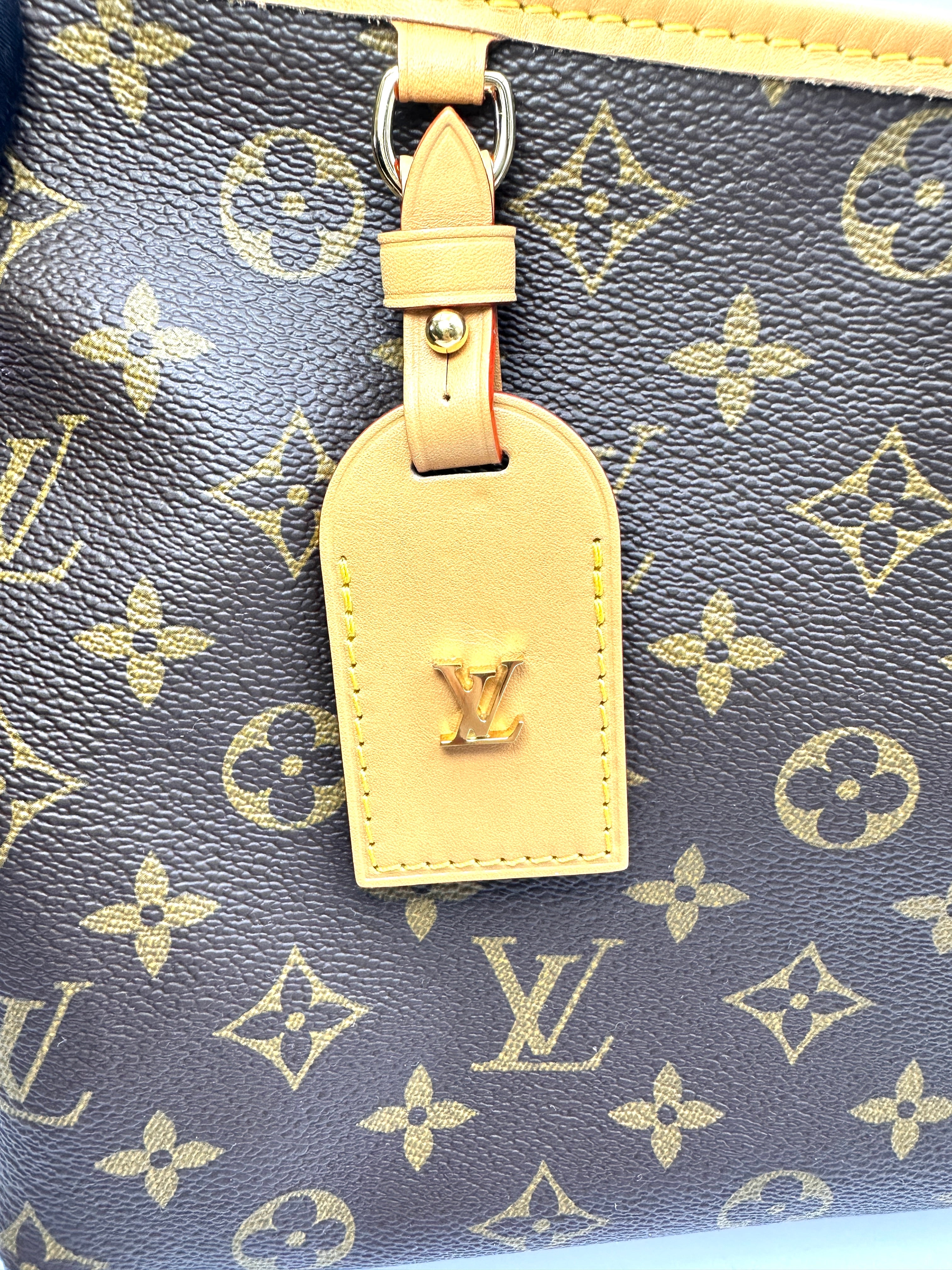 Louis Vuitton Carryall Monogram Canvas Shoulder Bag LV3044