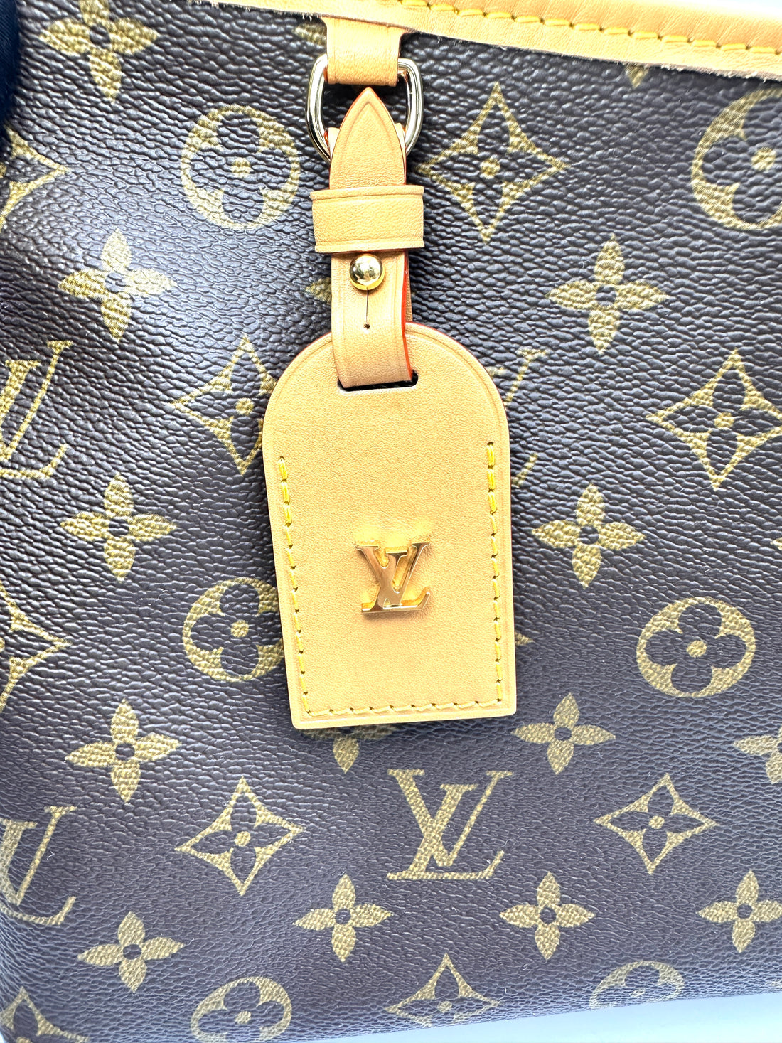 Louis Vuitton Carryall Monogram Canvas Shoulder Bag LV3044
