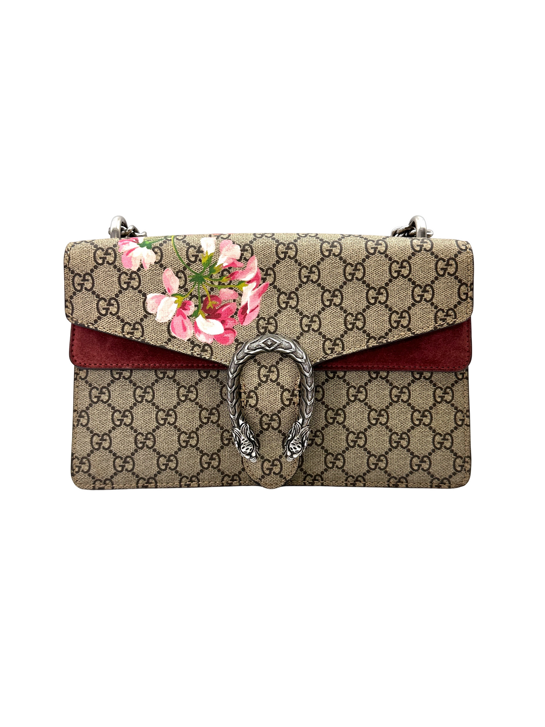 Gucci Dionysus GG Blooms Canvas Medium Size Shoulder Bag GG1336
