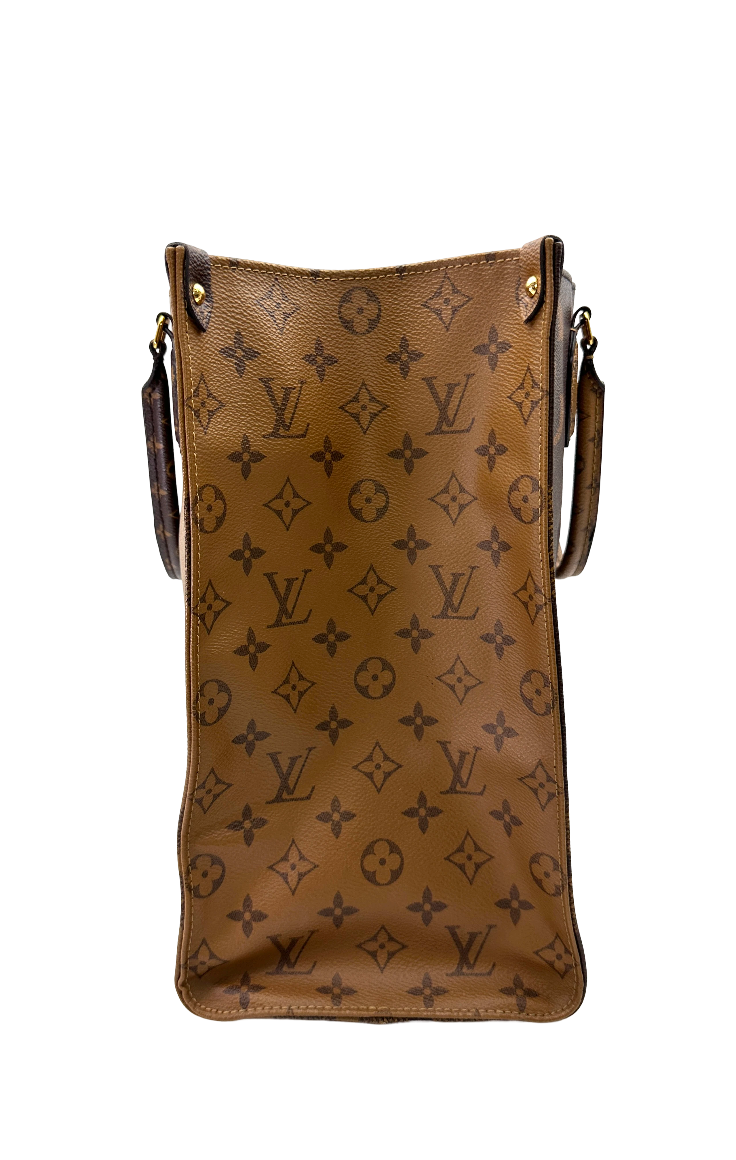 Louis Vuitton Onthego GM Monogram Canvas Handle Bag LV3048