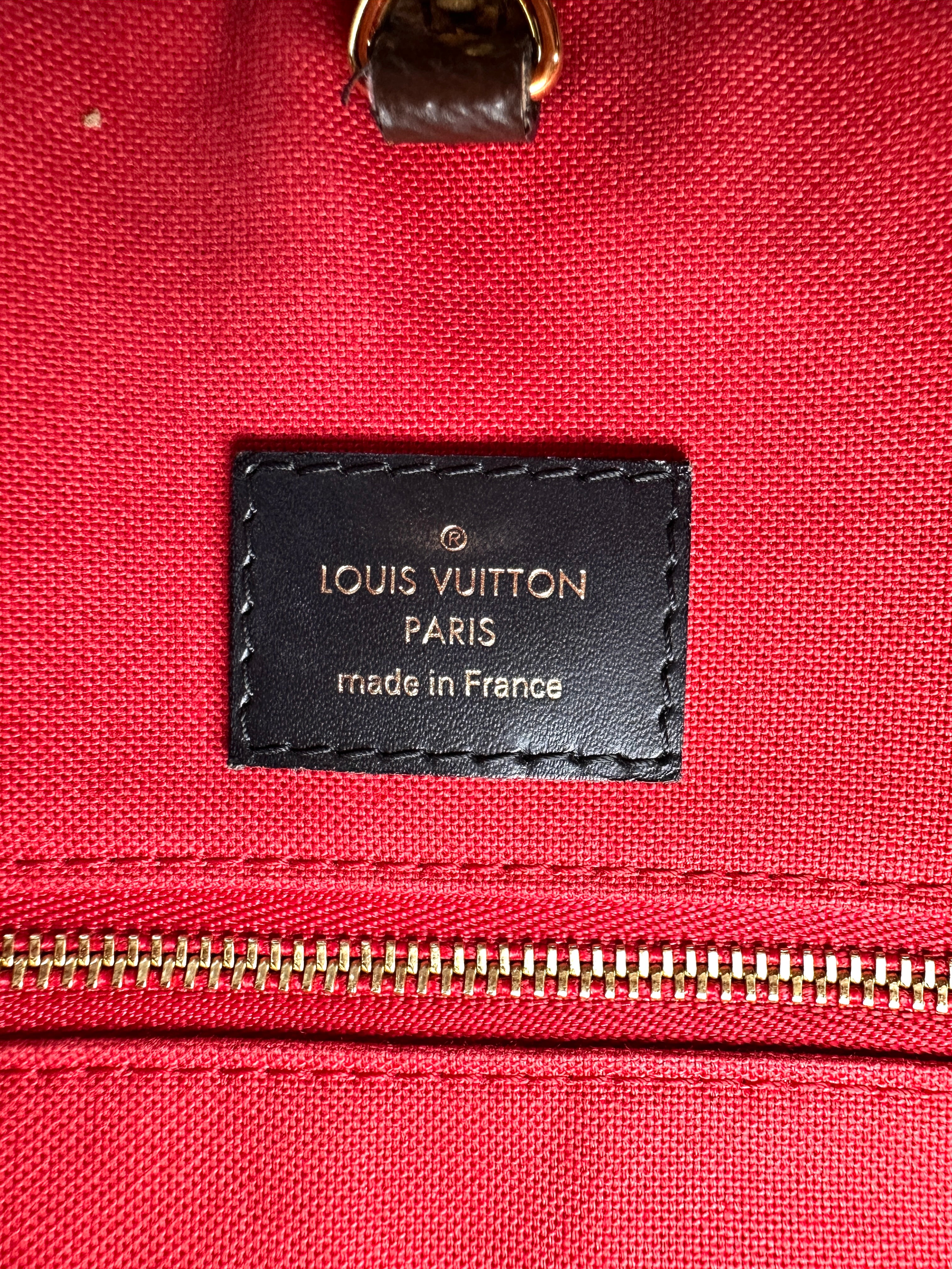 Louis Vuitton Onthego GM Monogram Canvas Handle Bag LV3048