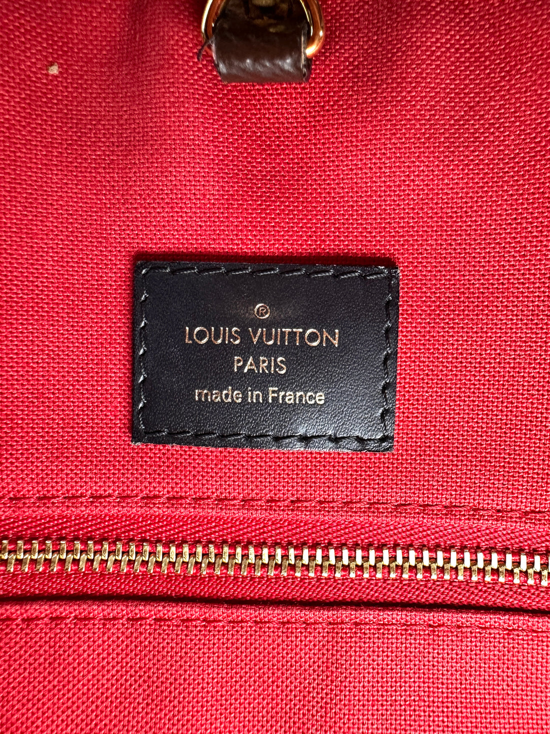 Louis Vuitton Onthego GM Monogram Canvas Handle Bag LV3048