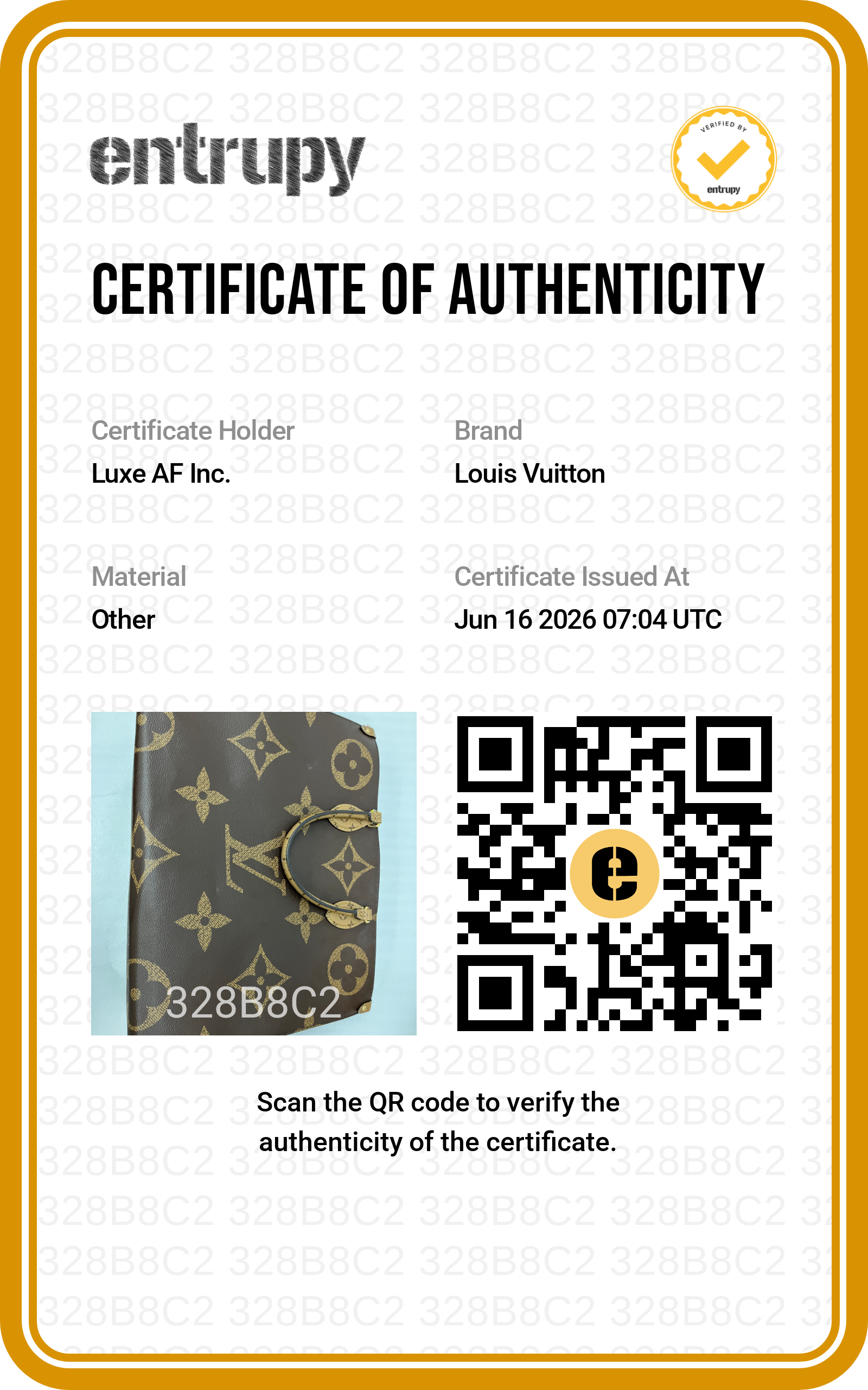 Louis Vuitton Onthego GM Monogram Canvas Handle Bag LV3050