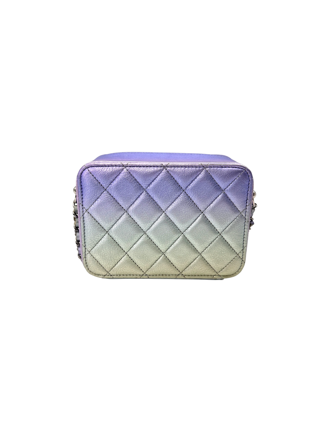 Chanel Iridescent Purple Quilted Leather Camera Bag(31***70) CC2190