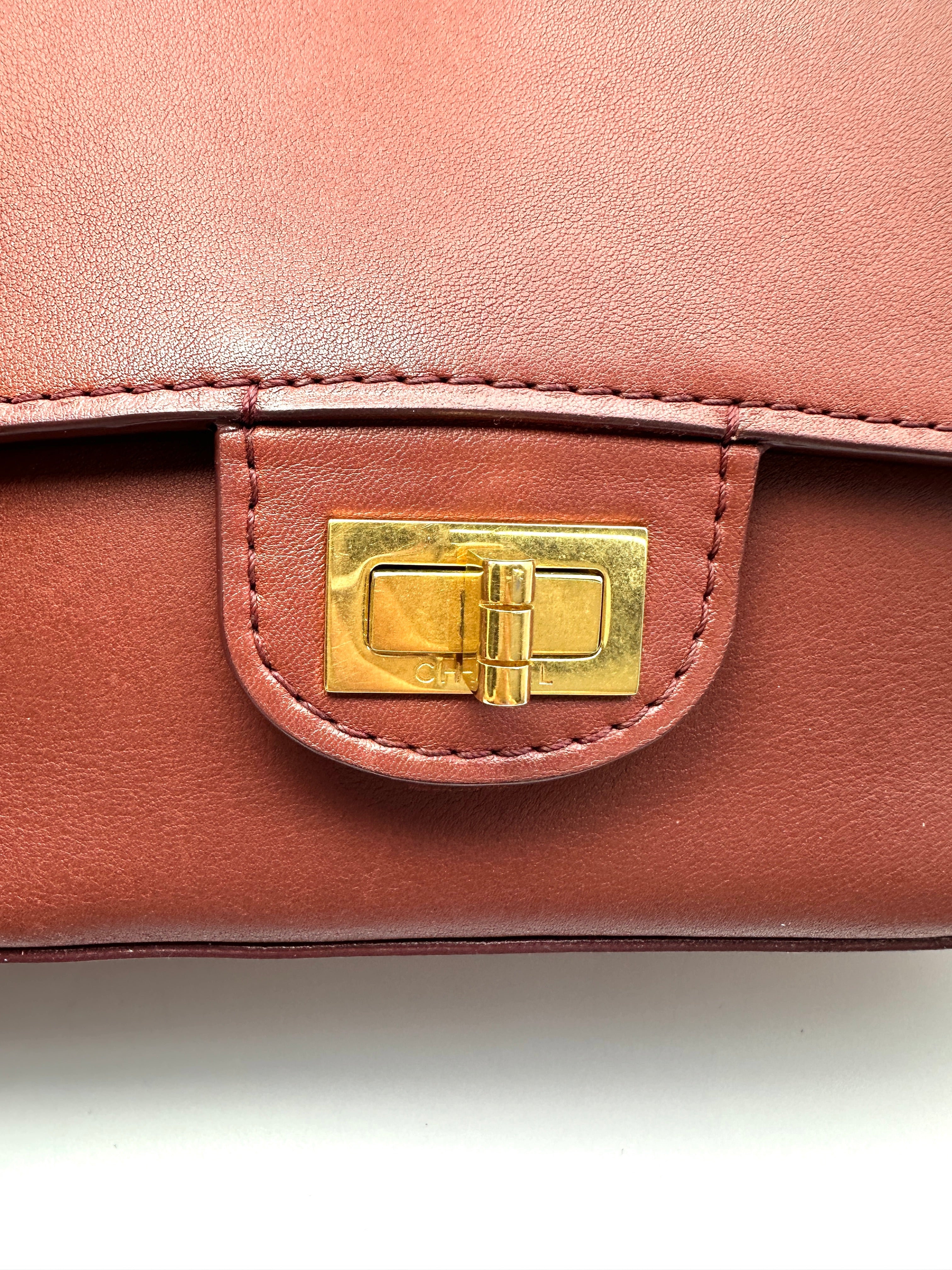 Chanel 2.55 Reissue Pink Leather Flap Bag(23***46) CC2192