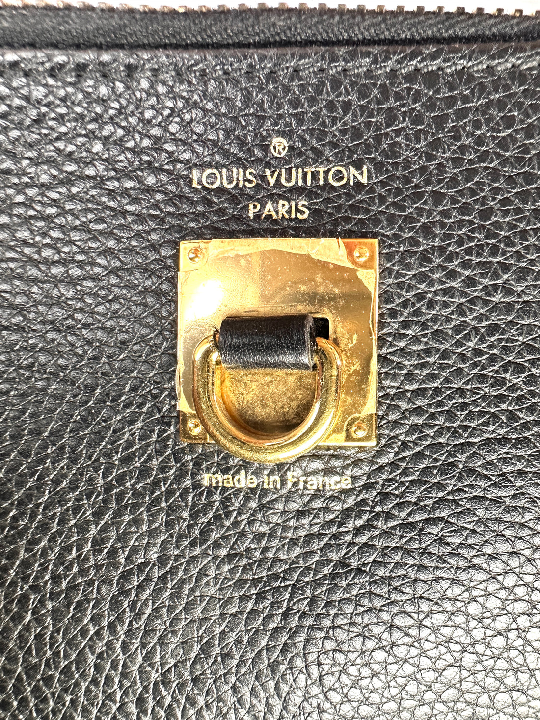 Louis Vuitton City Steamer MM Black/Pink Leather Handle Bag LV3055