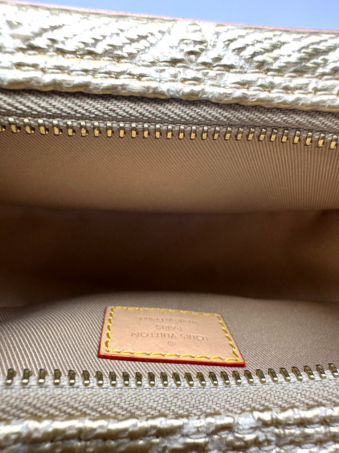 Louis Vuitton Monoglam Loop Beige Coated Canvas Shoulder Bag LV3057