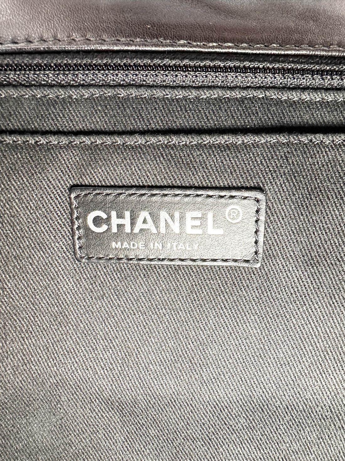 Chanel Black Quilted Lambskin Flap Bag(14***02) CC2198