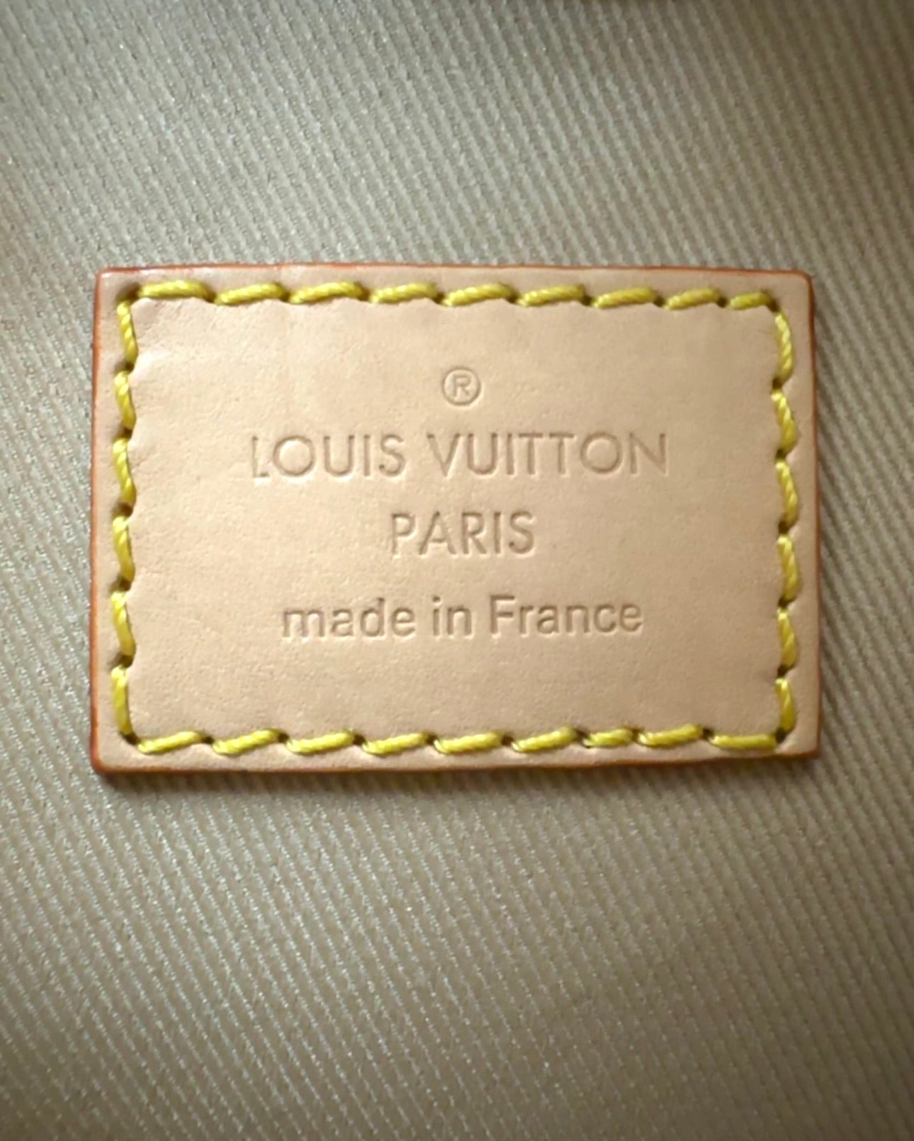 Louis Vuitton Monoglam Loop Beige Coated Canvas Shoulder Bag LV3057