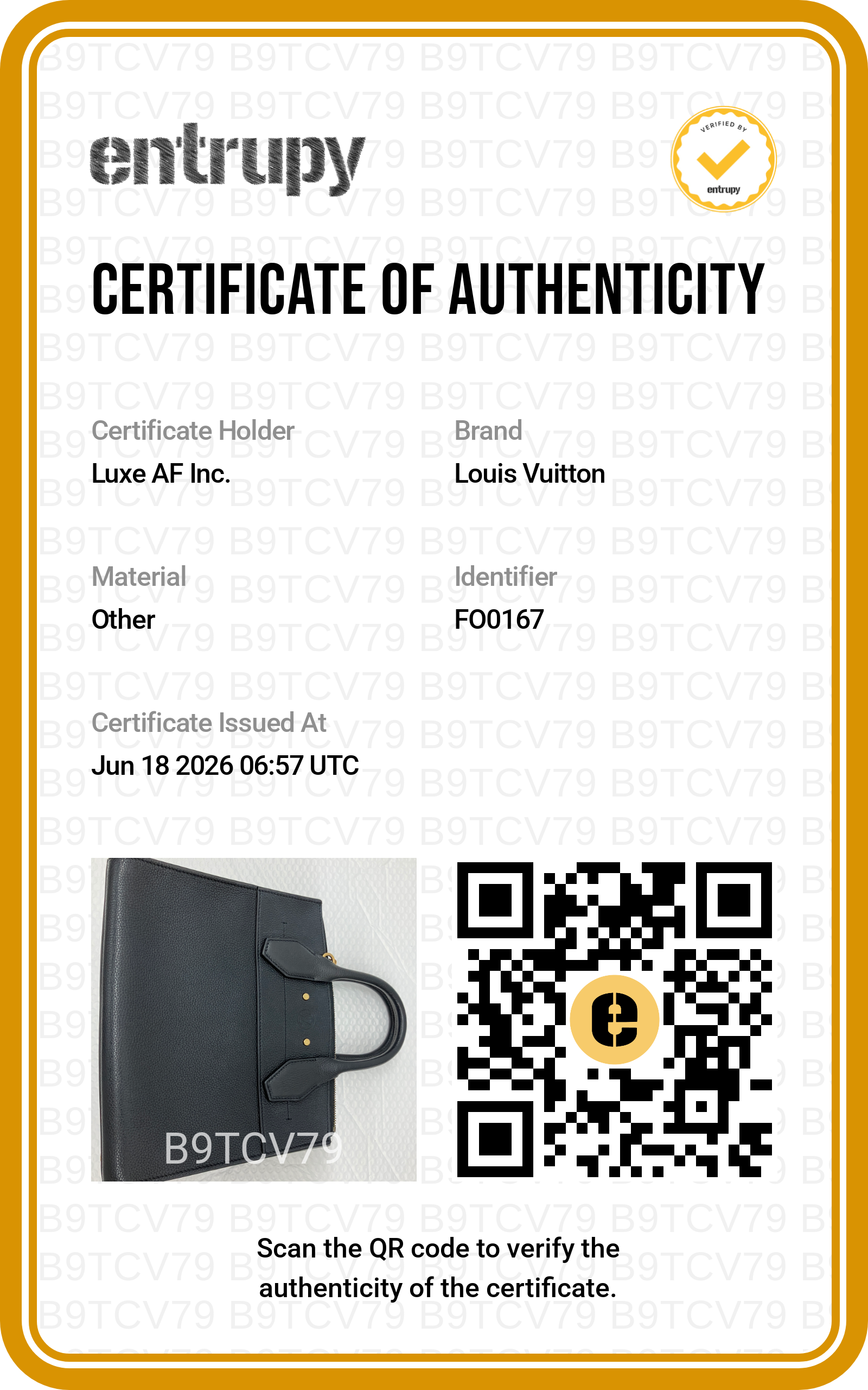 Louis Vuitton City Steamer Black Leather Handle Bag LV3058