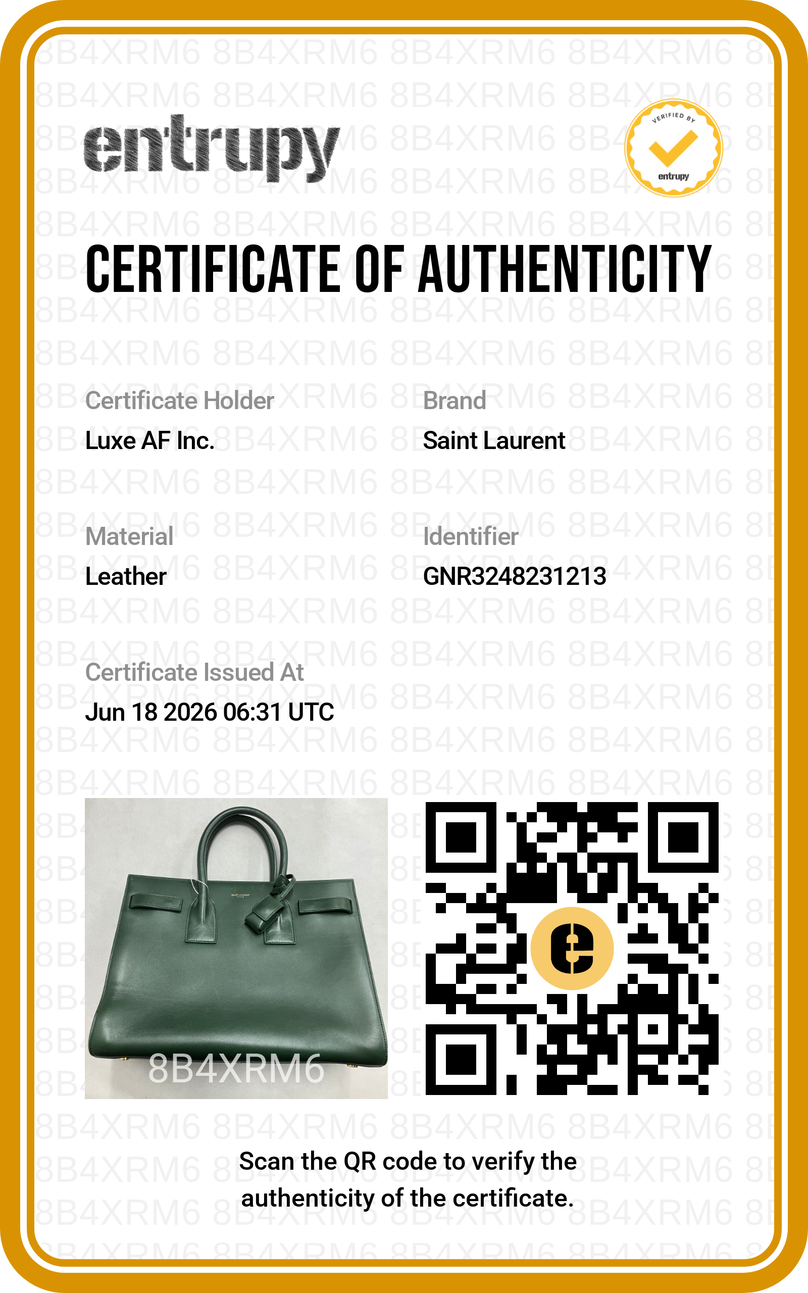 Saint Laurent Sac de Jour Green Leather Handle Bag SL263