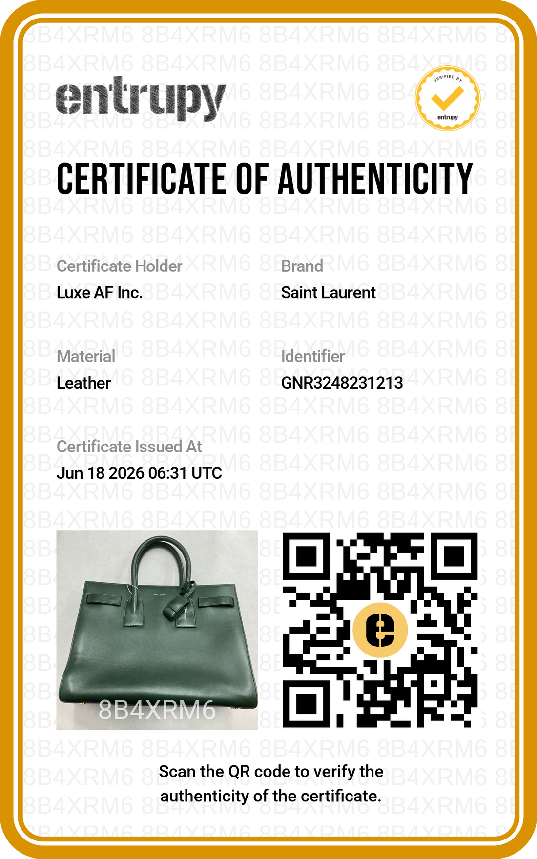 Saint Laurent Sac de Jour Green Leather Handle Bag SL263