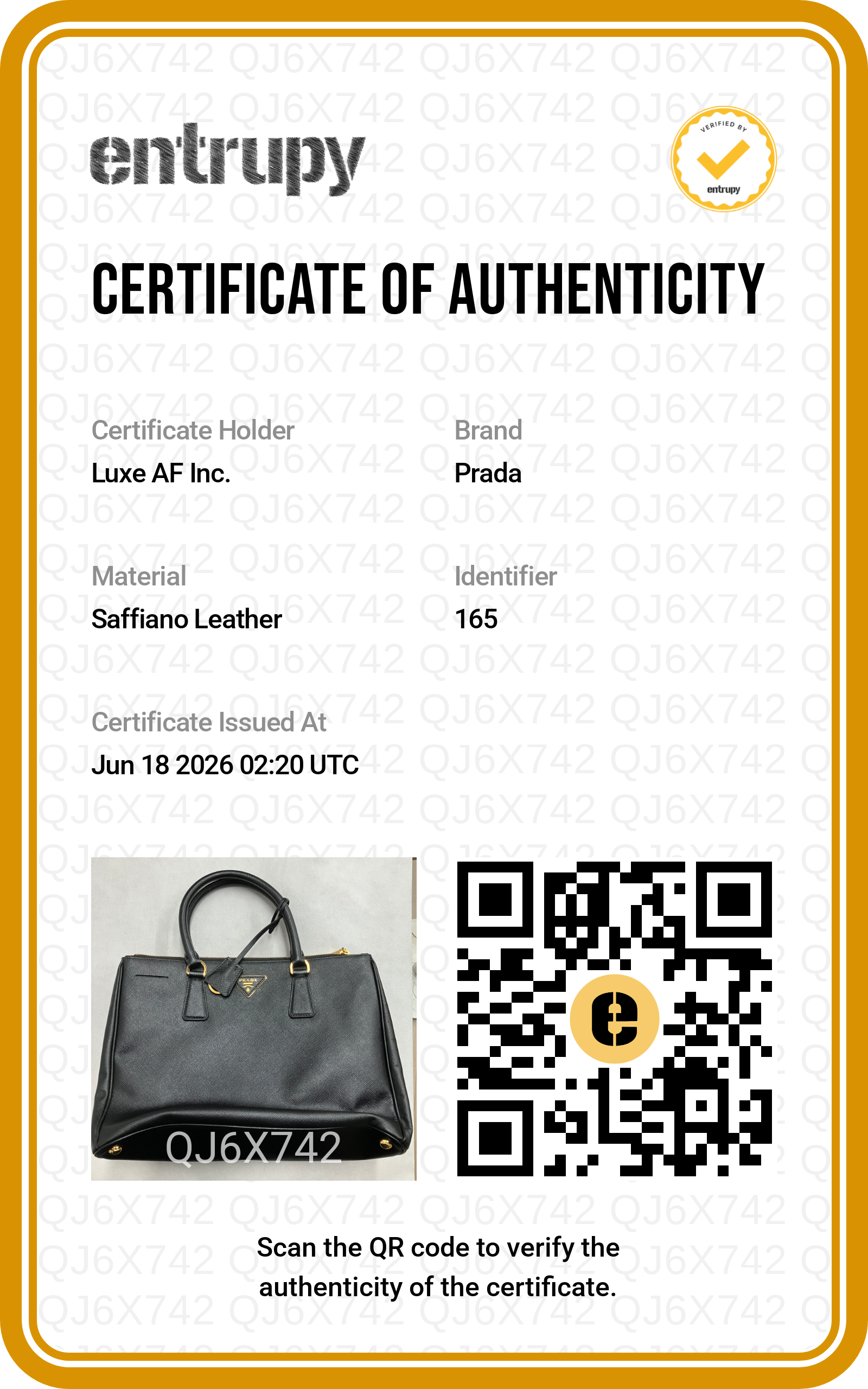Prada Galleria Black Saffiano Leather Large Size Handle Bag PR498