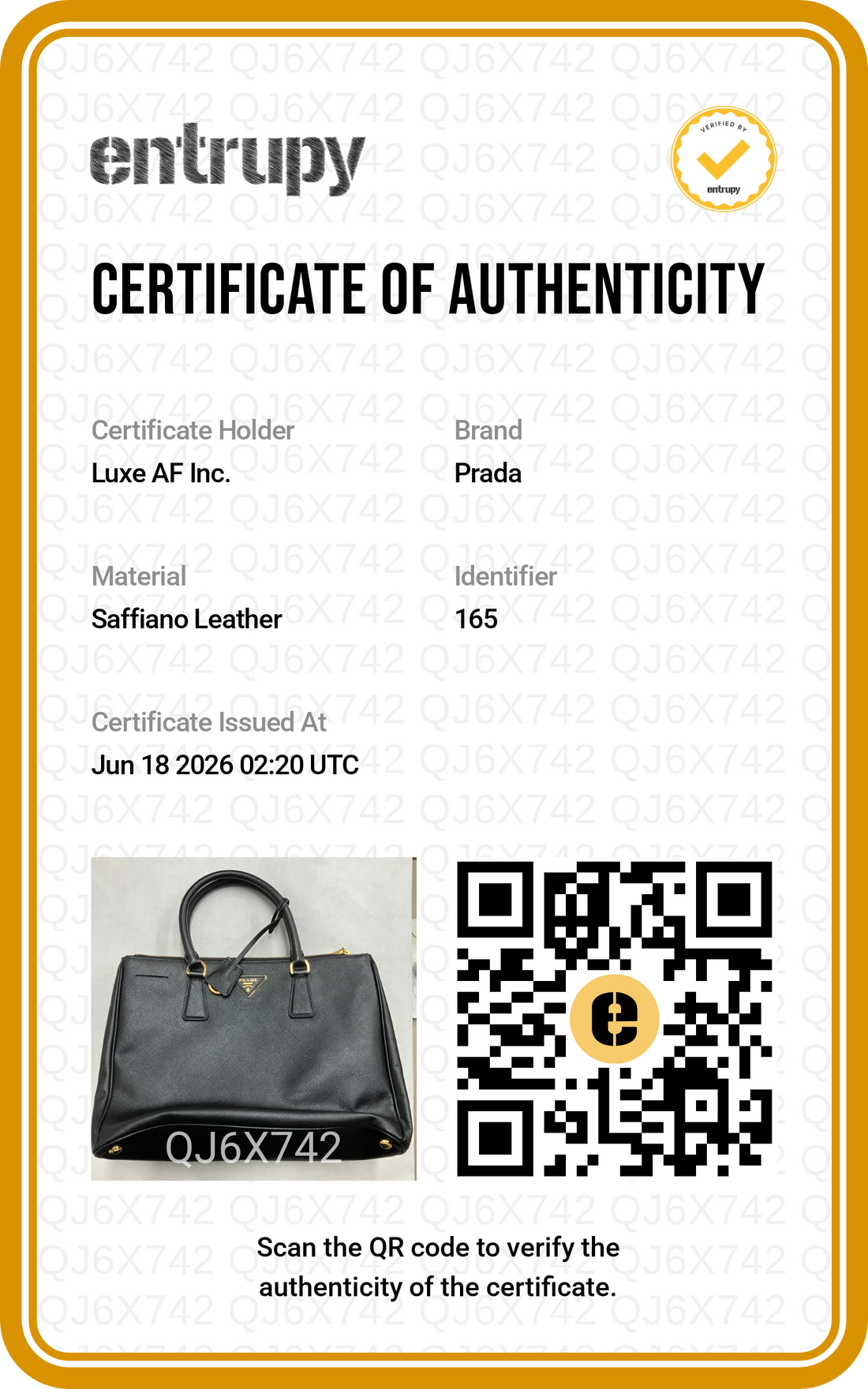Prada Galleria Black Saffiano Leather Large Size Handle Bag PR498