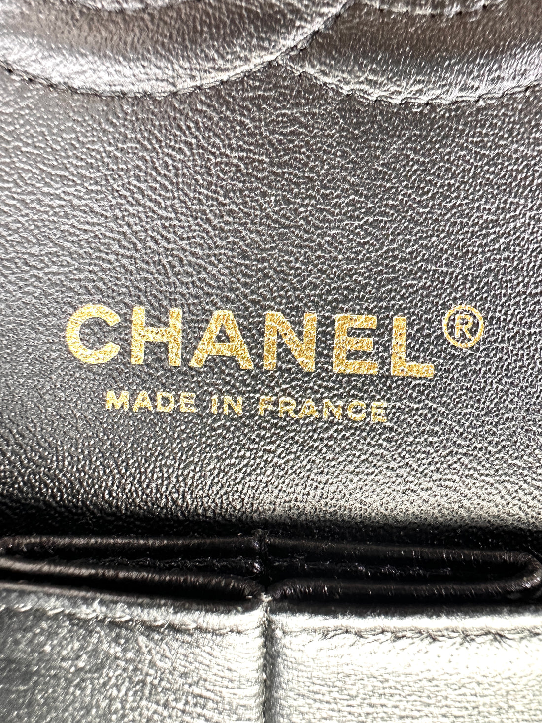 Chanel Classic Flap Black Chevron Quilted Lambskin Medium Size Shoulder Bag With Gold Buckle(21***93) CC2209
