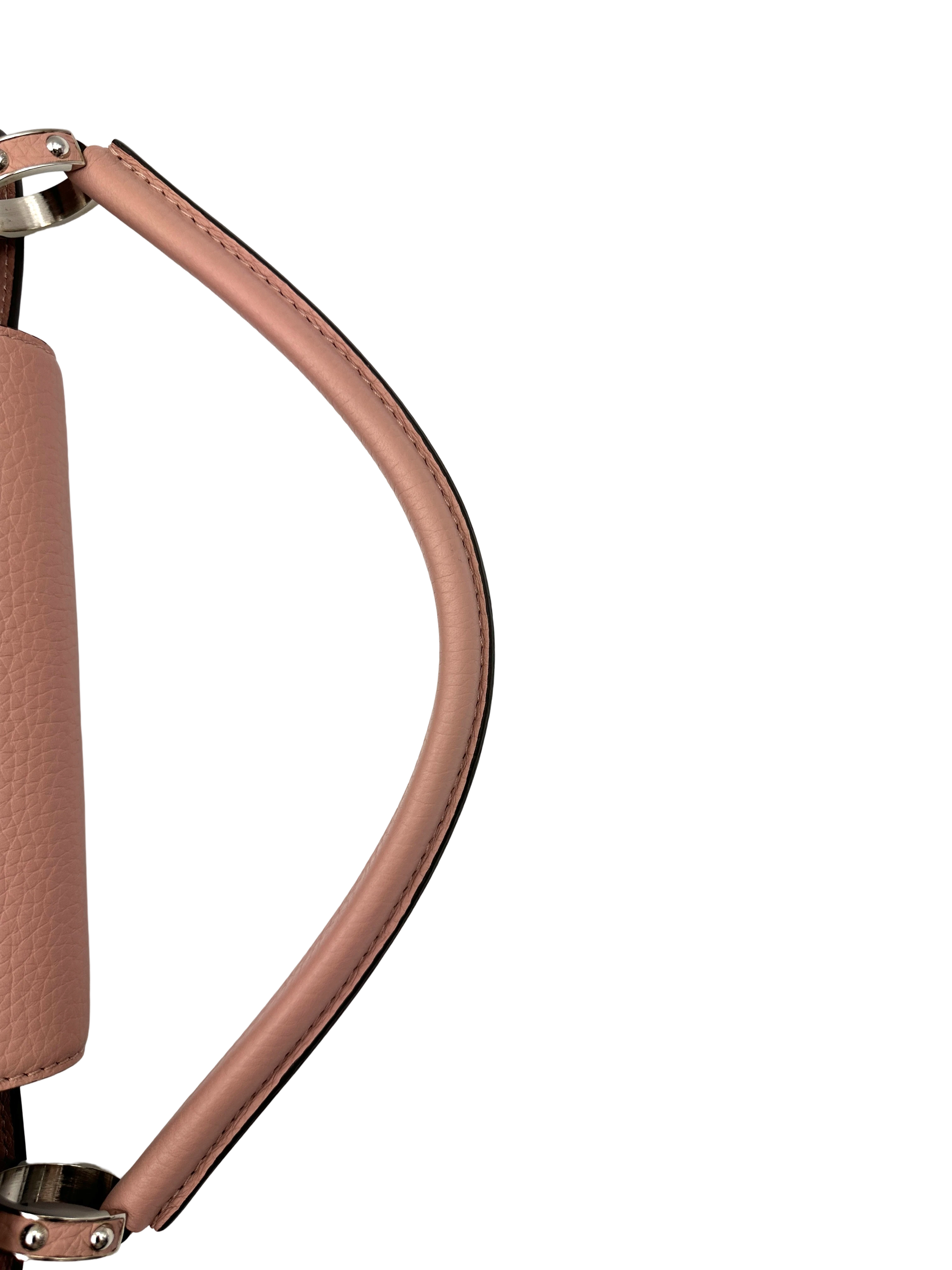 Louis Vuitton Capucines GM Pink Taurillon Leather Handle Bag LV3060