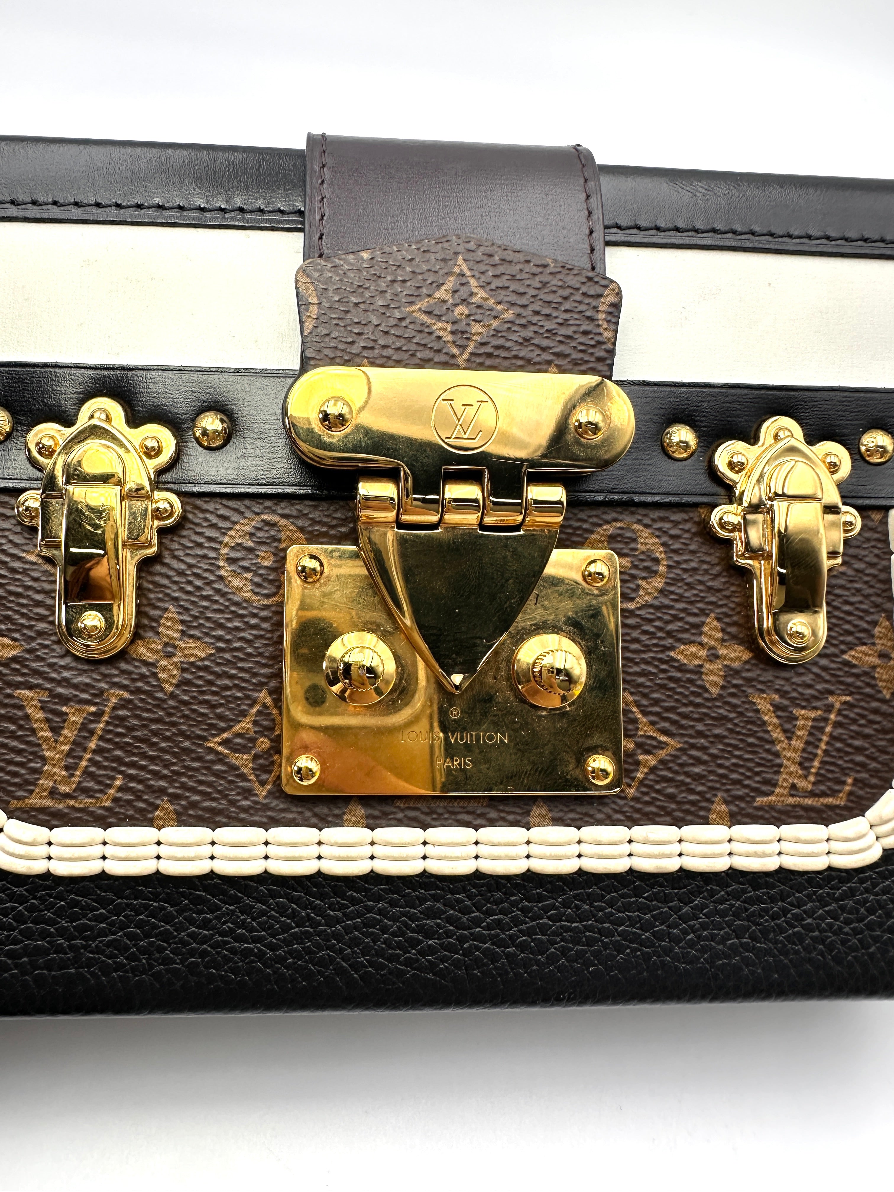 Louis Vuitton Petite Malle Multicolor Monogram Canvas Shoulder Bag LV3065