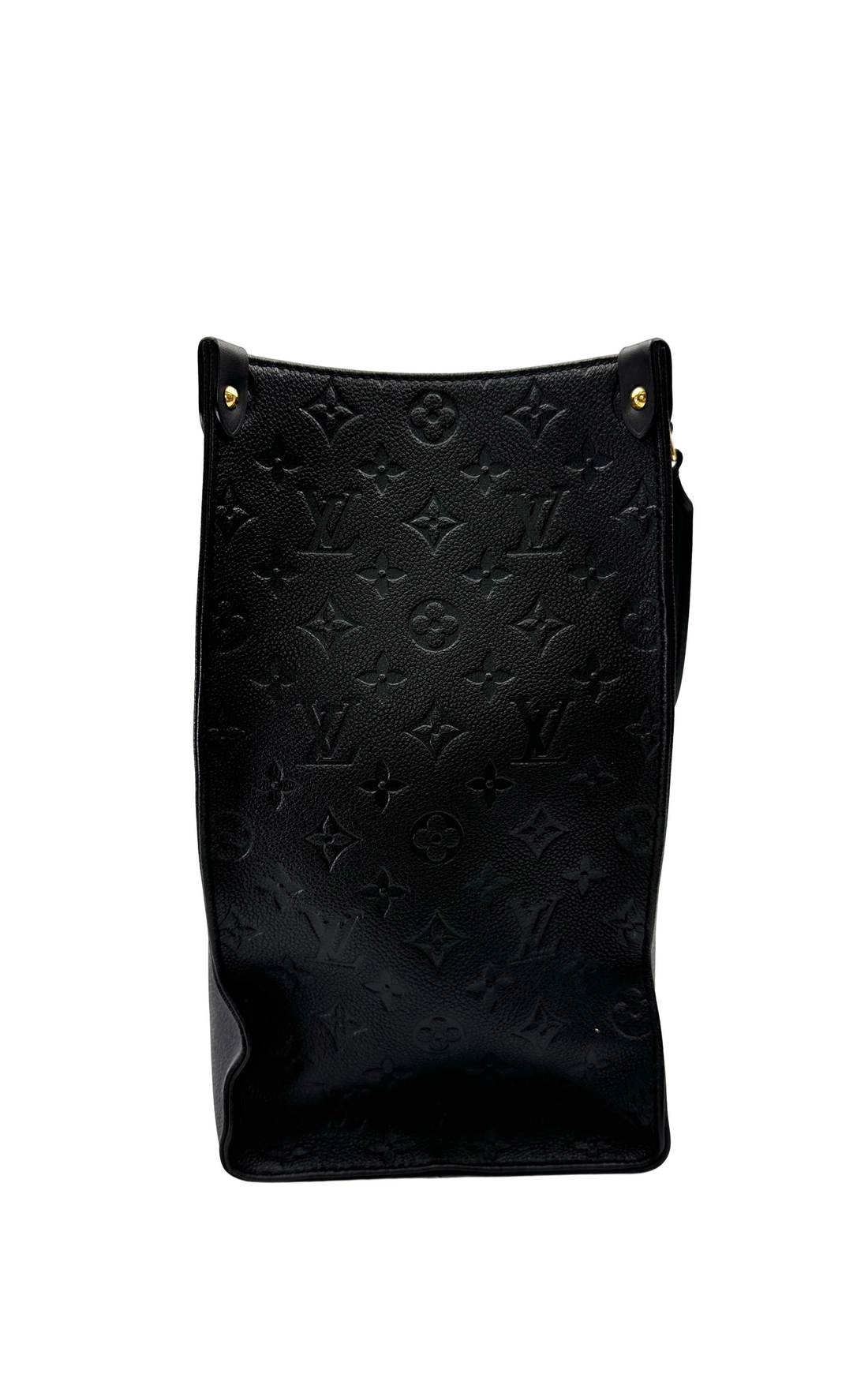 Louis Vuitton Onthego GM Black Empreinte Leather Handle Bag LV3069