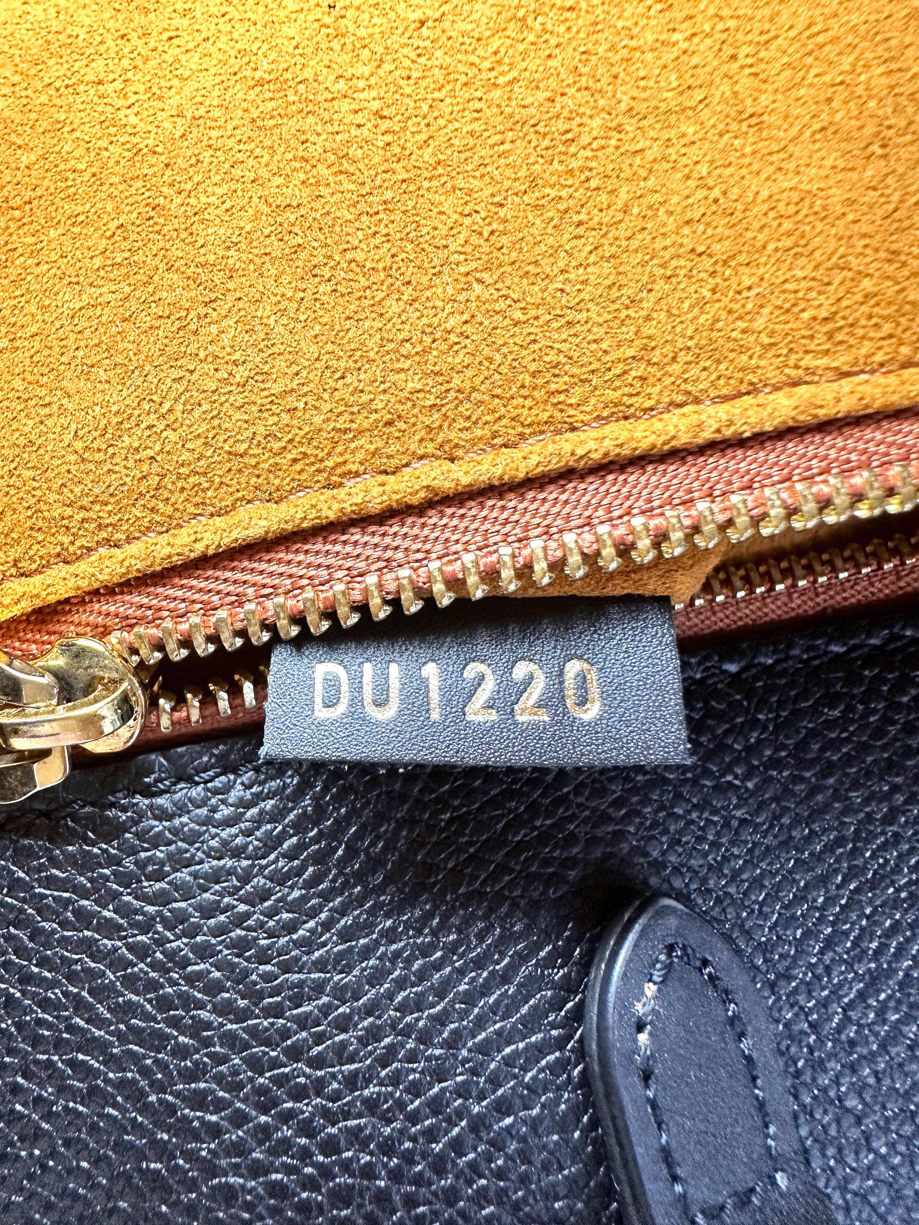 Louis Vuitton Onthego GM Black Empreinte Leather Handle Bag LV3069