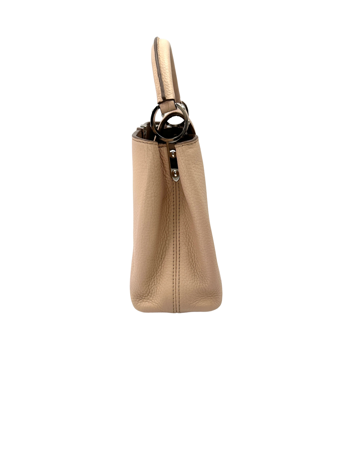 Louis Vuitton Capucines BB Beige Taurillon Leather Handle Bag LV3072