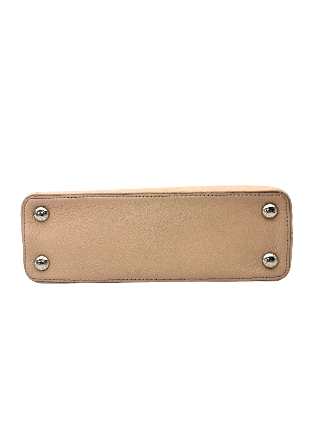 Louis Vuitton Capucines BB Beige Taurillon Leather Handle Bag LV3072