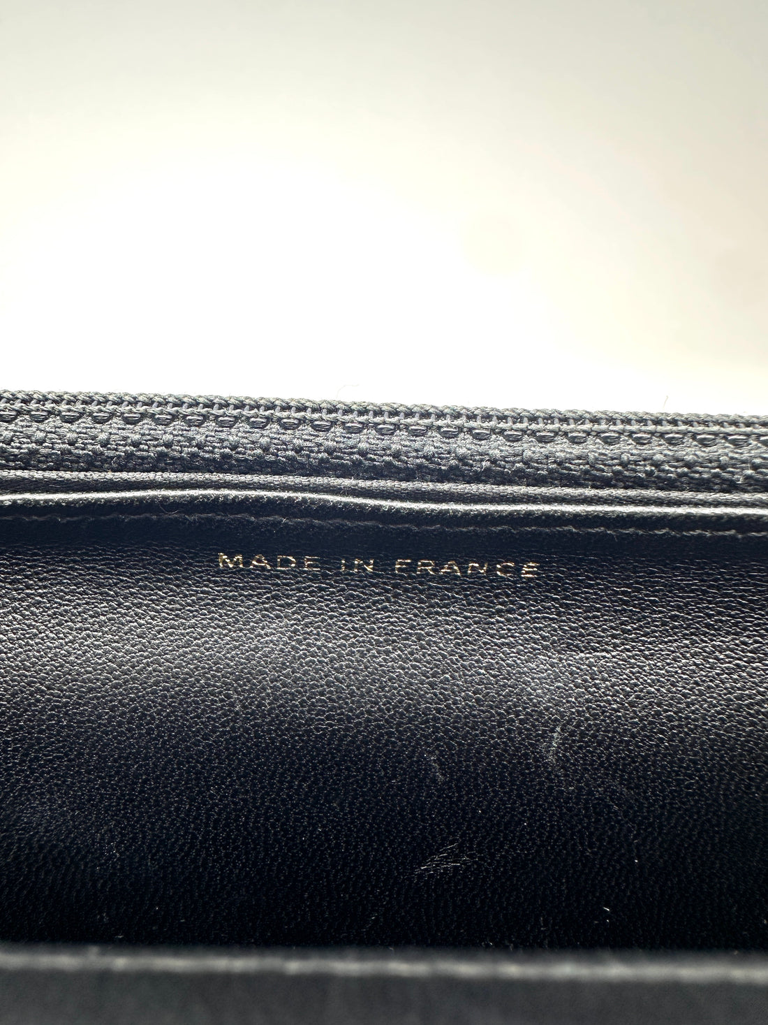 Chanel LeBoy Black Chevron Quilted Lambskin Wallet On Chain(27***86) CC2202
