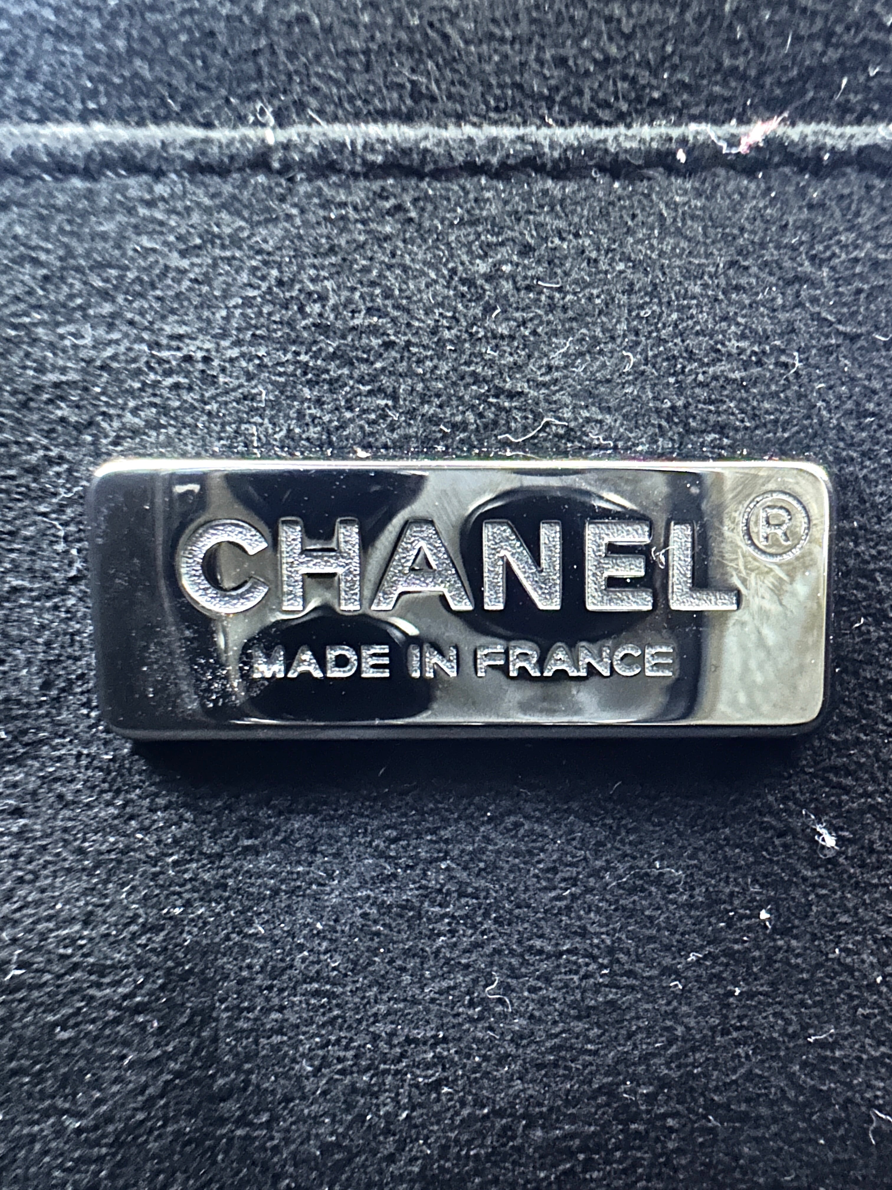 Chanel Classic Flap Metallic So Black Python Leather Shoulder Bag(18***69) CC2212