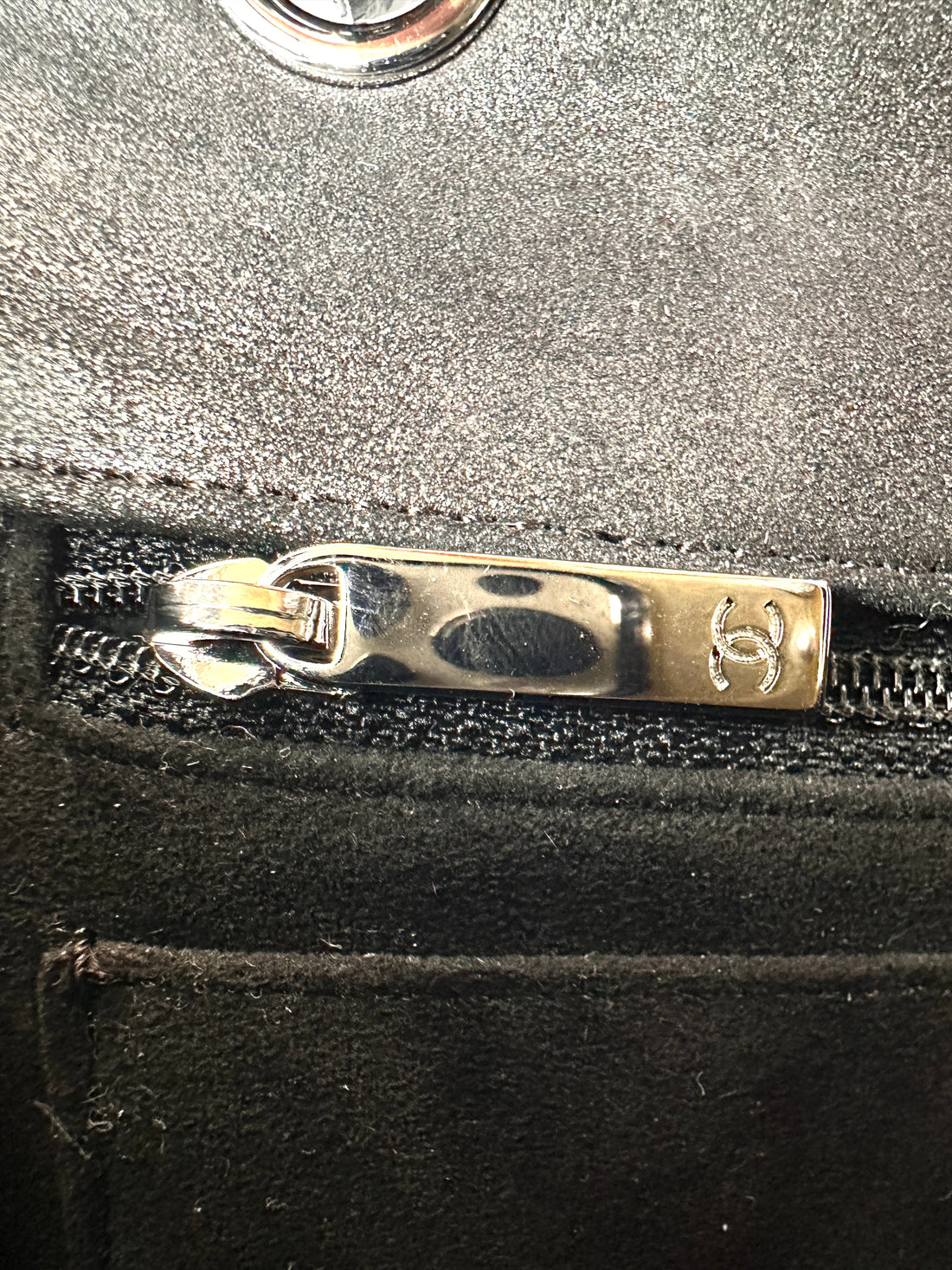 Chanel Classic Flap Metallic So Black Python Leather Shoulder Bag(18***69) CC2212