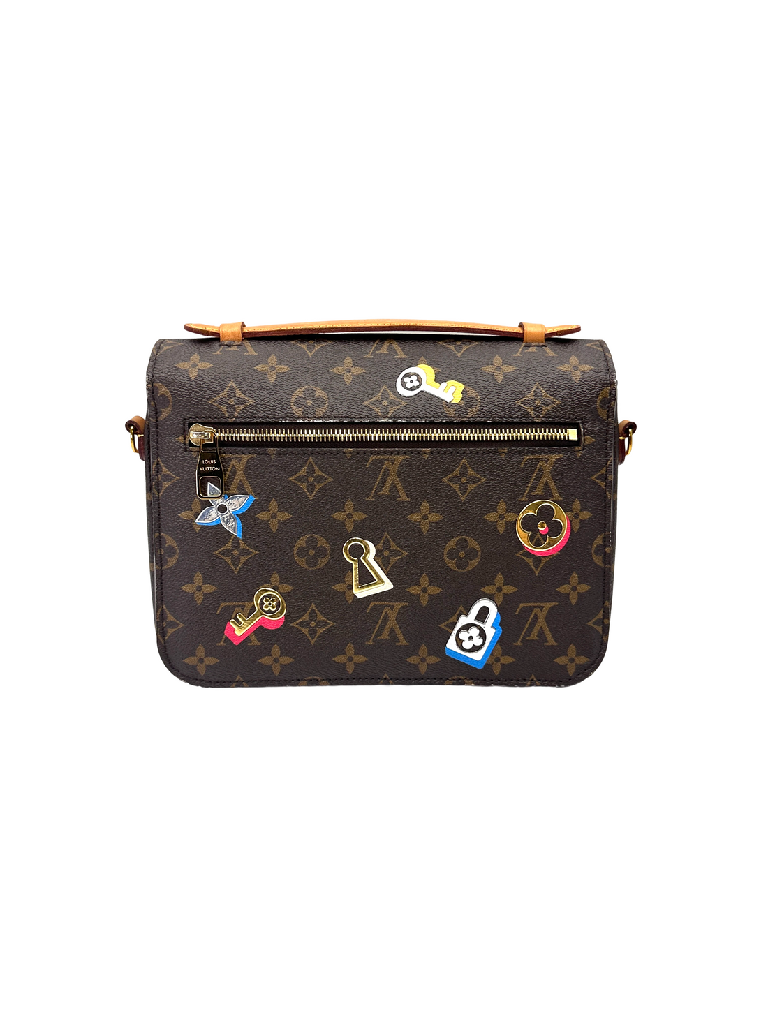 Louis Vuitton Love Lock Monogram Canvas Pochette Metis LV3071