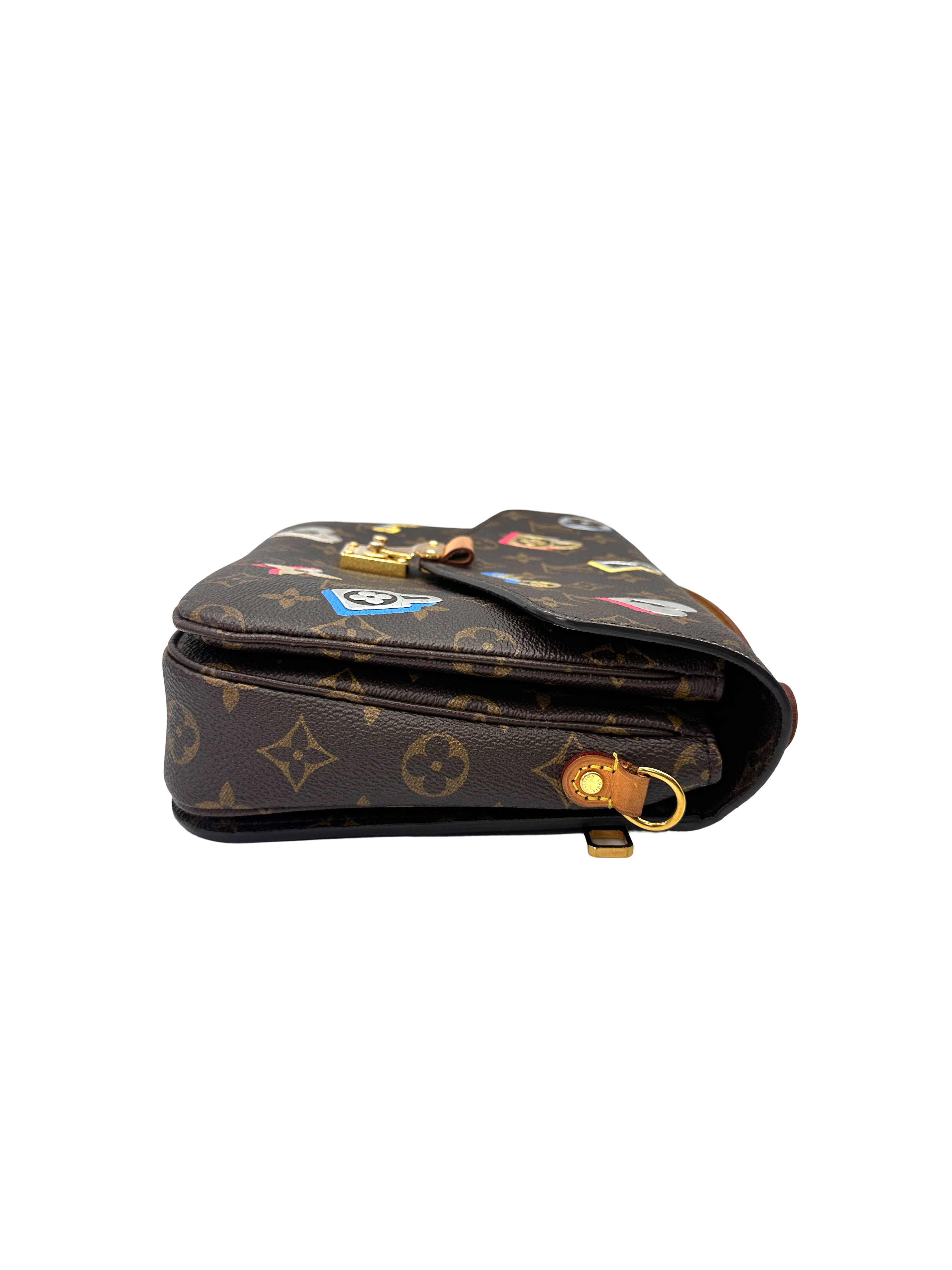 Louis Vuitton Love Lock Monogram Canvas Pochette Metis LV3071