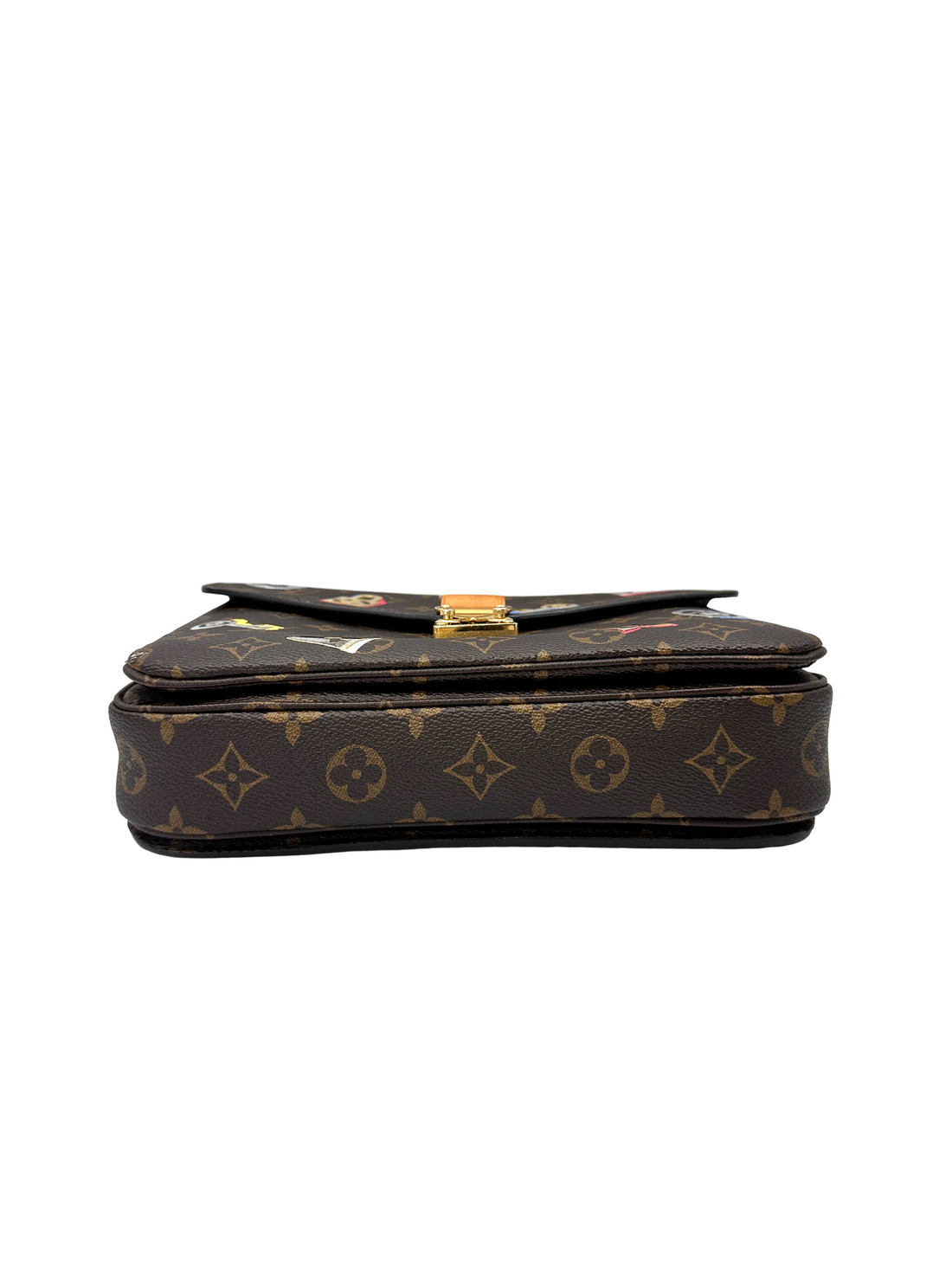 Louis Vuitton Love Lock Monogram Canvas Pochette Metis LV3071