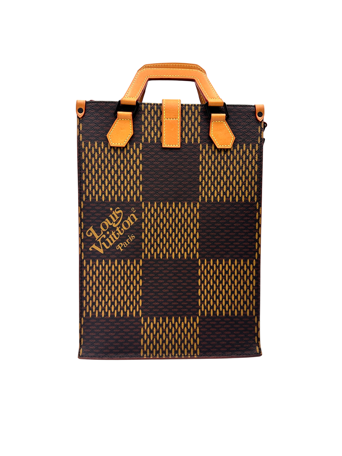 Louis Vuitton x Nigo Giant Damier Ebene Monogram Tote Bag IRIS252
