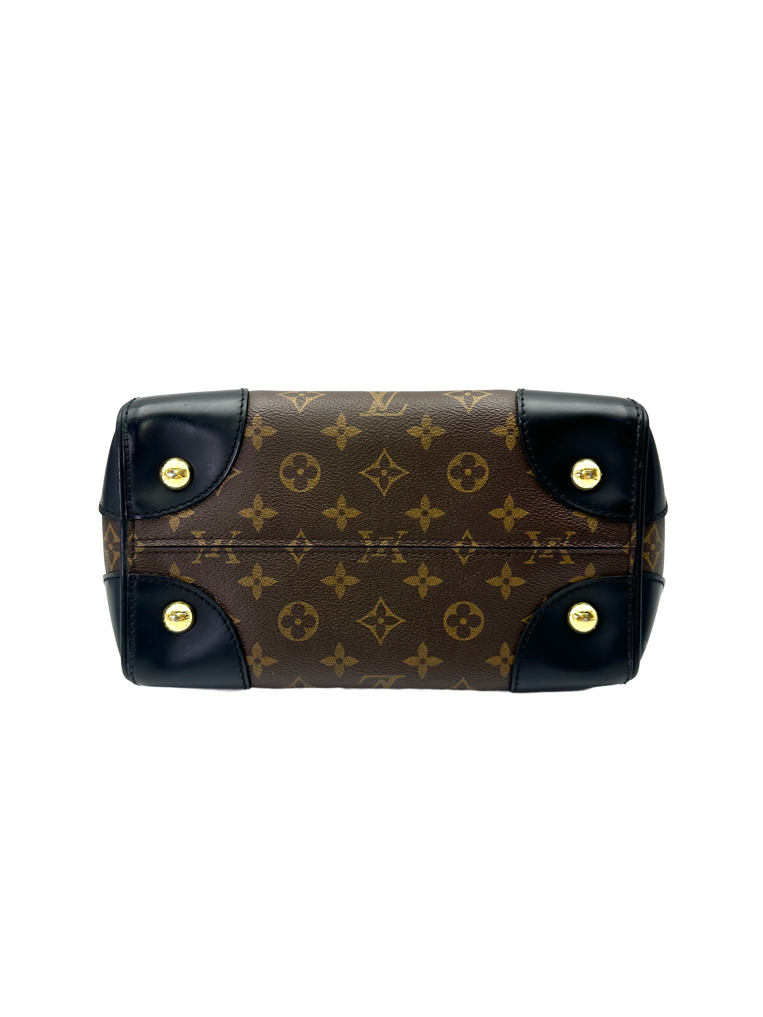 Louis Vuitton Phenix Monogram Canvas & Black Leather Handle Bag LV3070