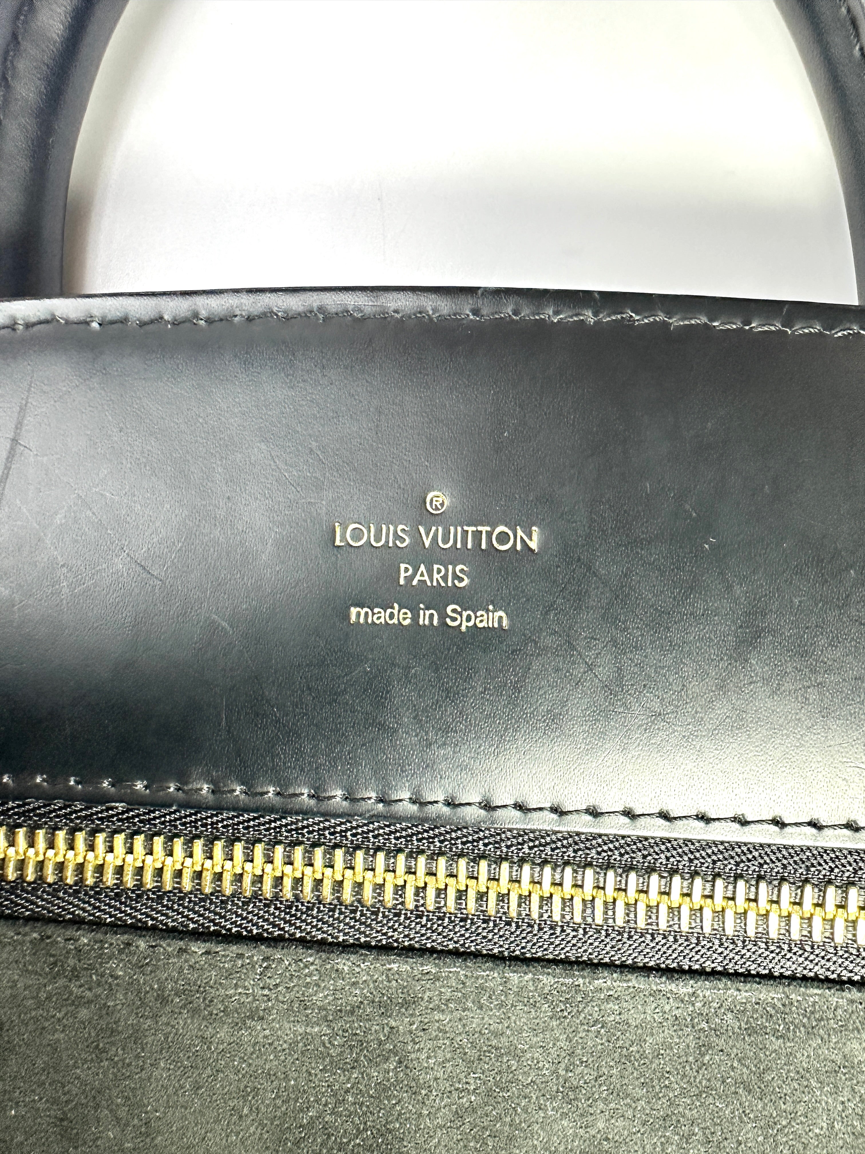 Louis Vuitton Phenix Monogram Canvas & Black Leather Handle Bag LV3070