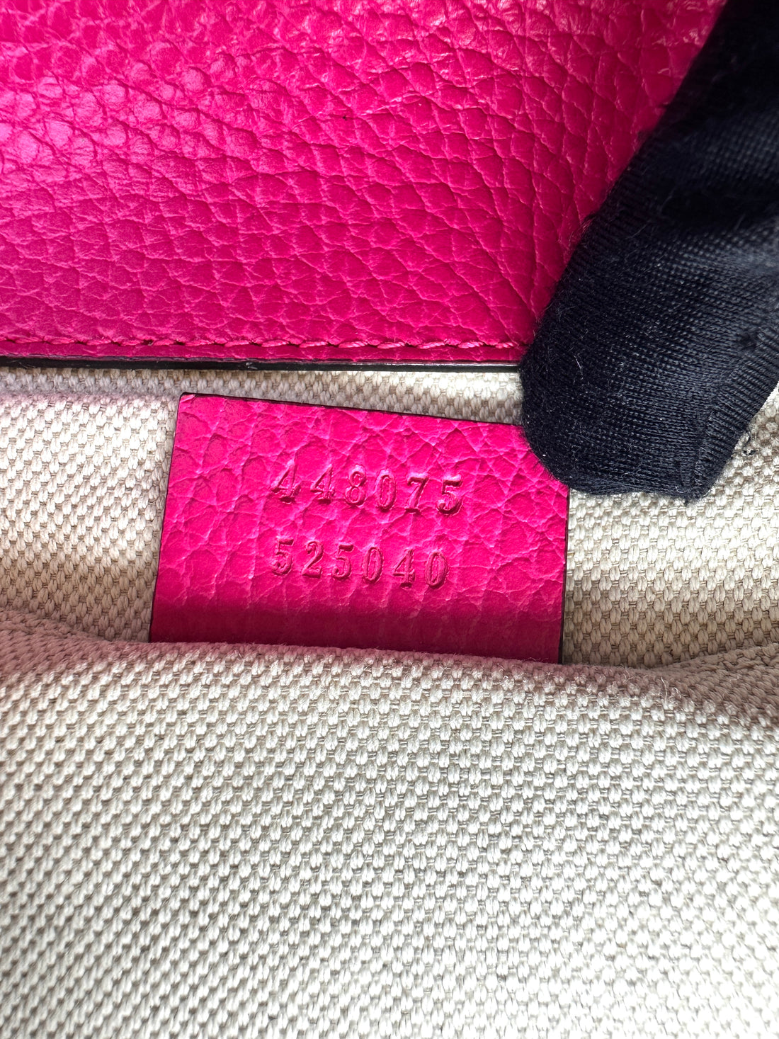 Gucci Dionysus Pink Leather Bamboo Medium Size Handle Bag GG1350