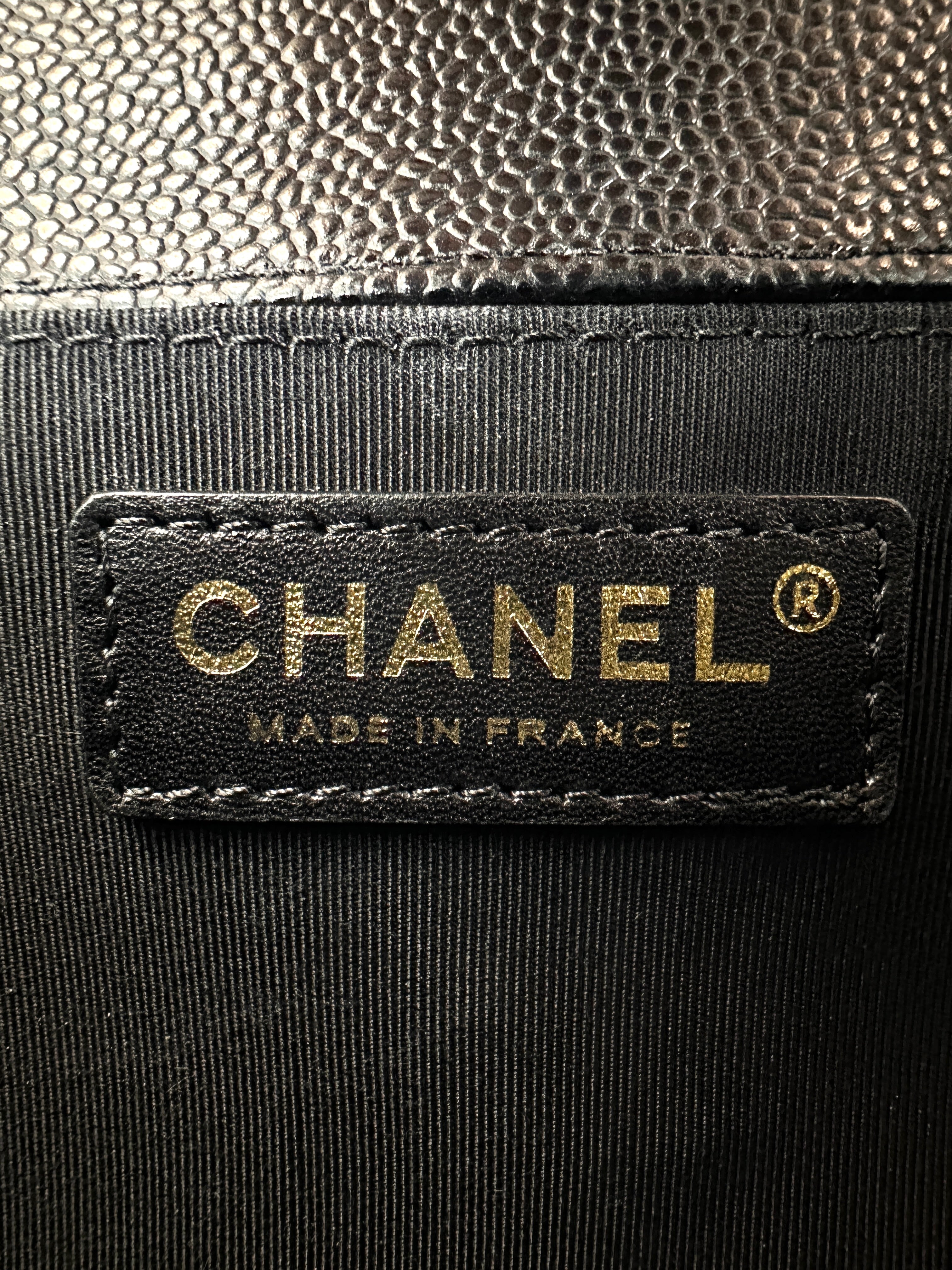 Chanel LeBoy Black Quilted Leather Flap Bag With Gold Buckle(12***21) CC2211