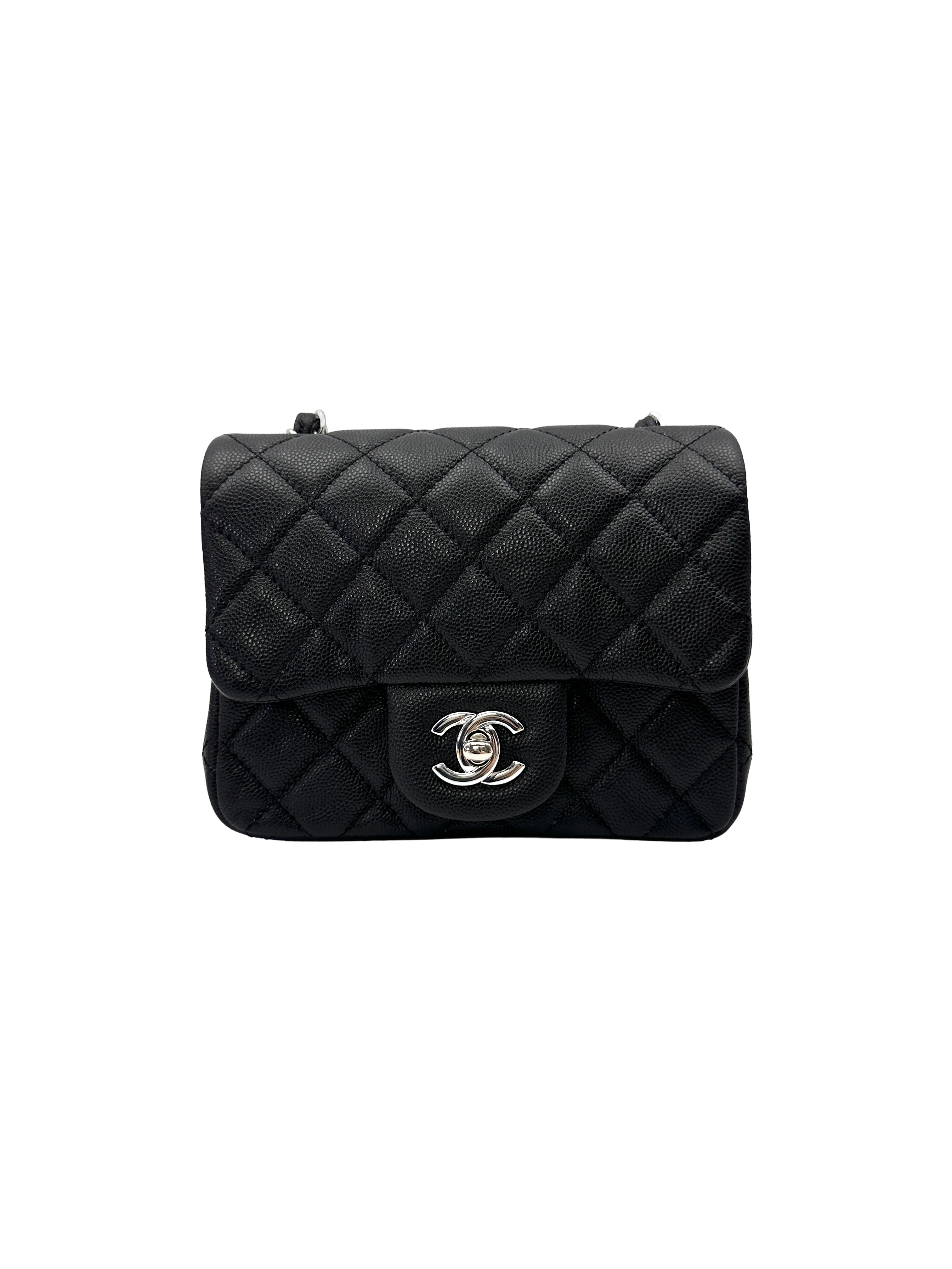 Chanel Classic Flap Black Quilted Leather Shoulder Bag(15***65) CC2216
