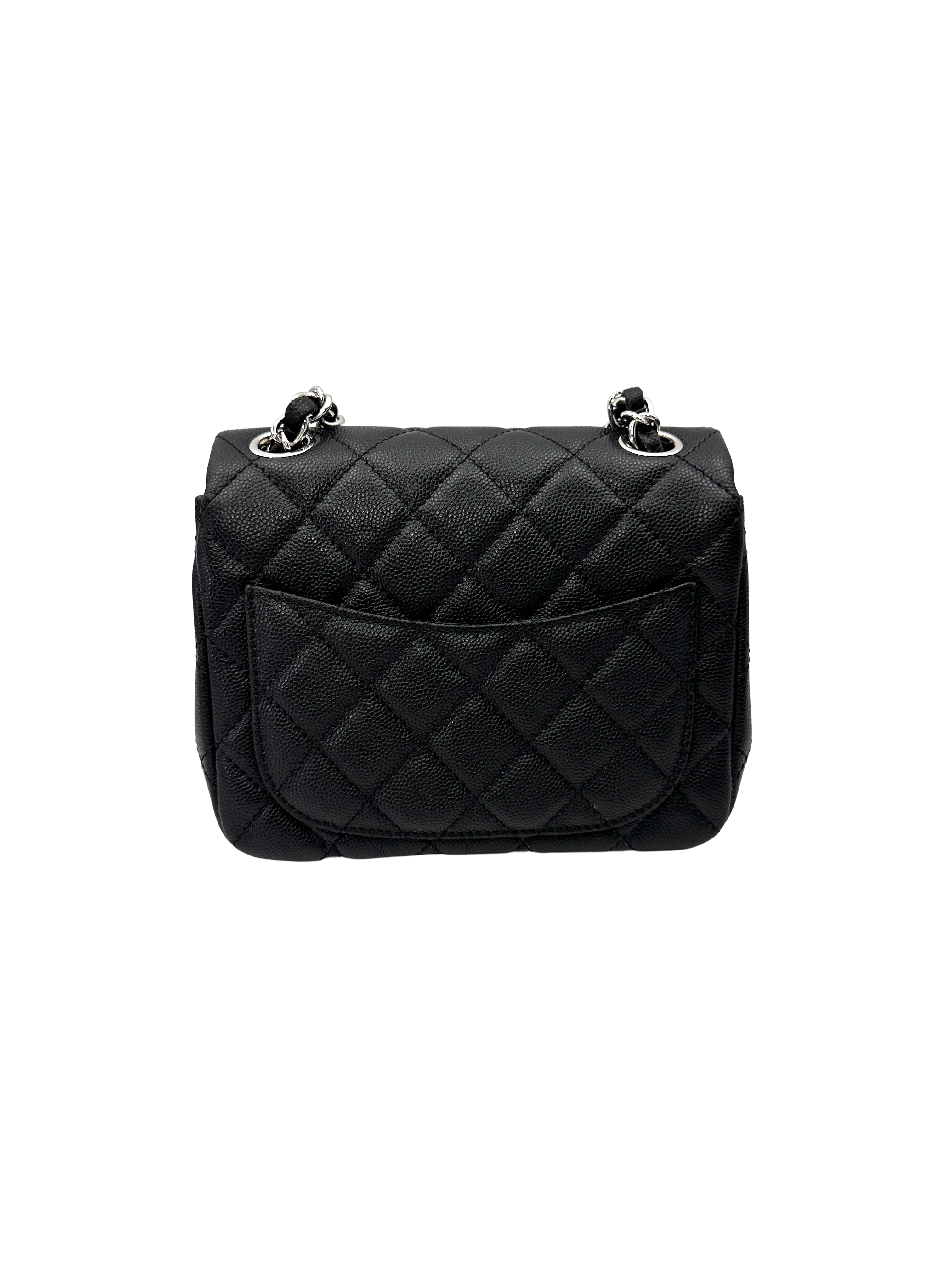 Chanel Classic Flap Black Quilted Leather Shoulder Bag(15***65) CC2216
