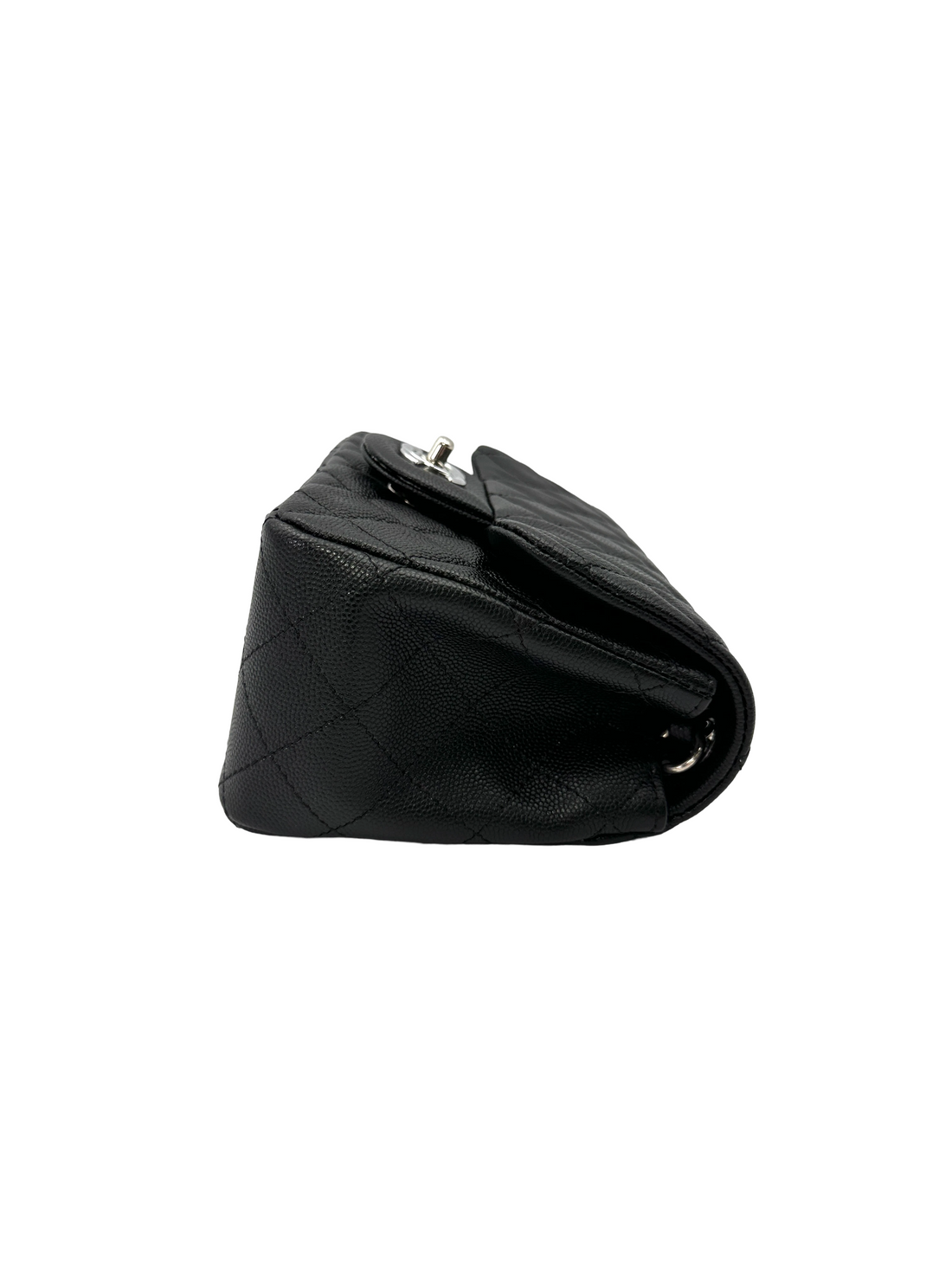 Chanel Classic Flap Black Quilted Leather Shoulder Bag(15***65) CC2216