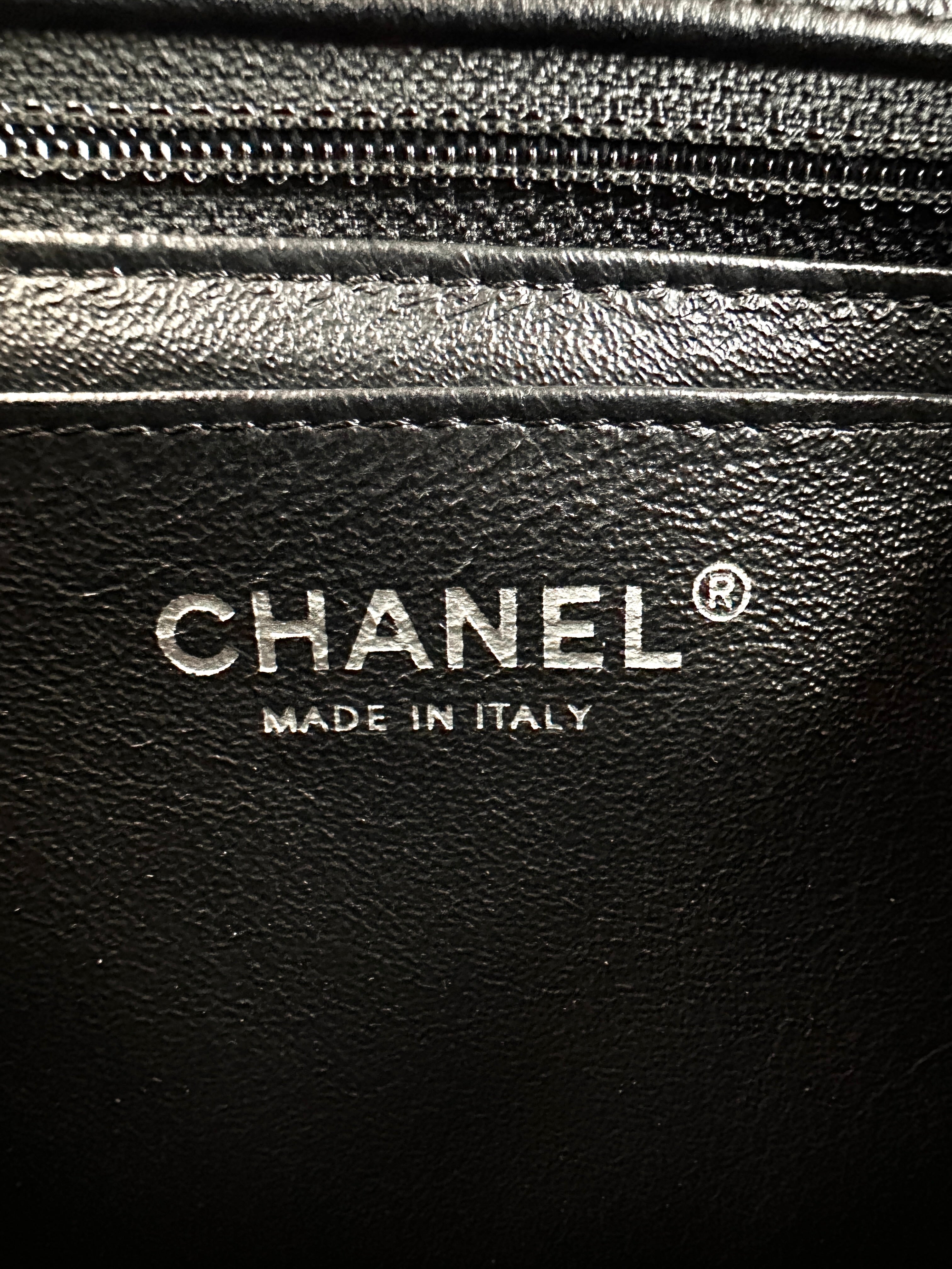 Chanel Classic Flap Black Quilted Leather Shoulder Bag(15***65) CC2216