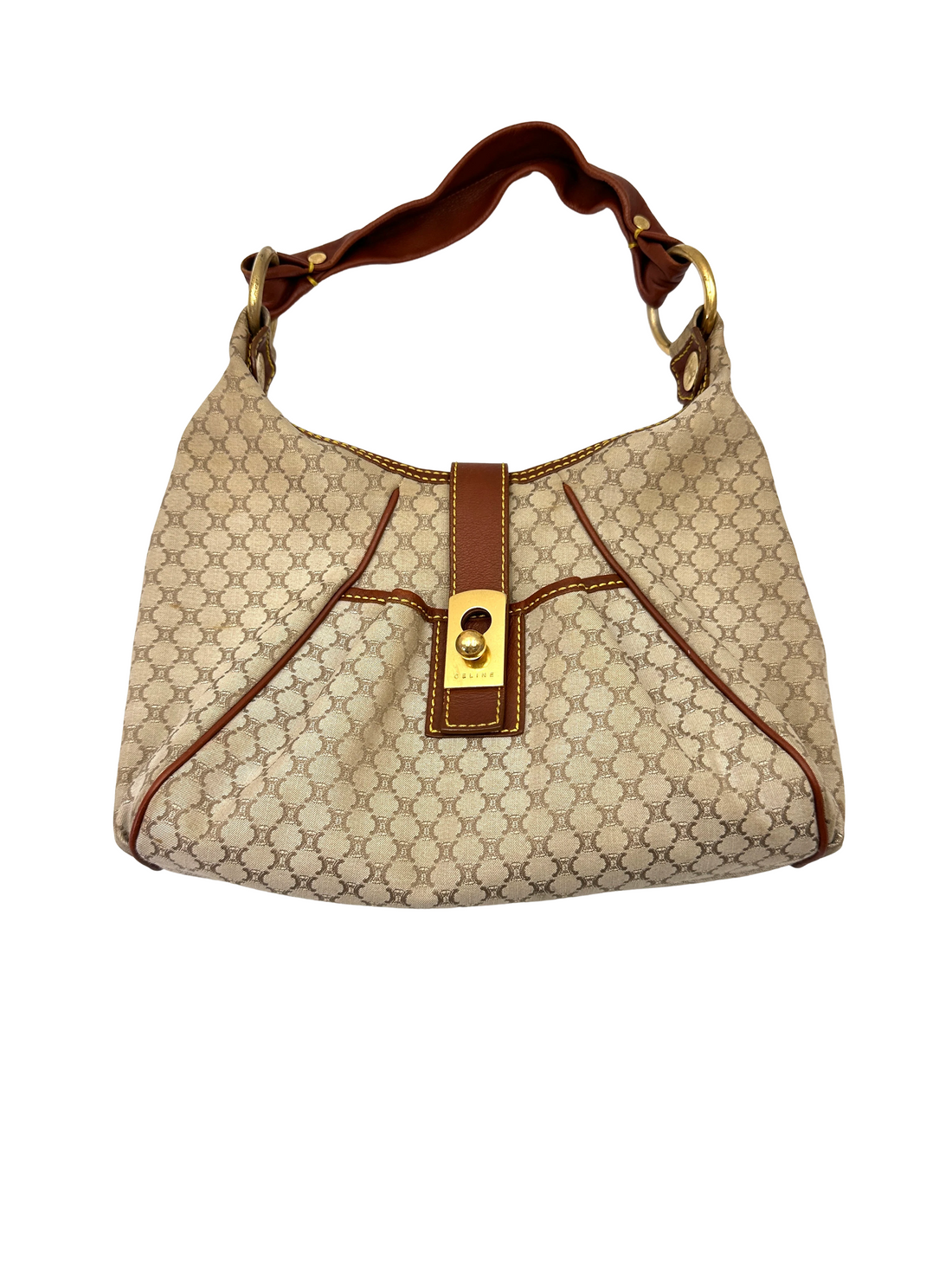 Celine Macadam Canvas Hobo Bag GG1353
